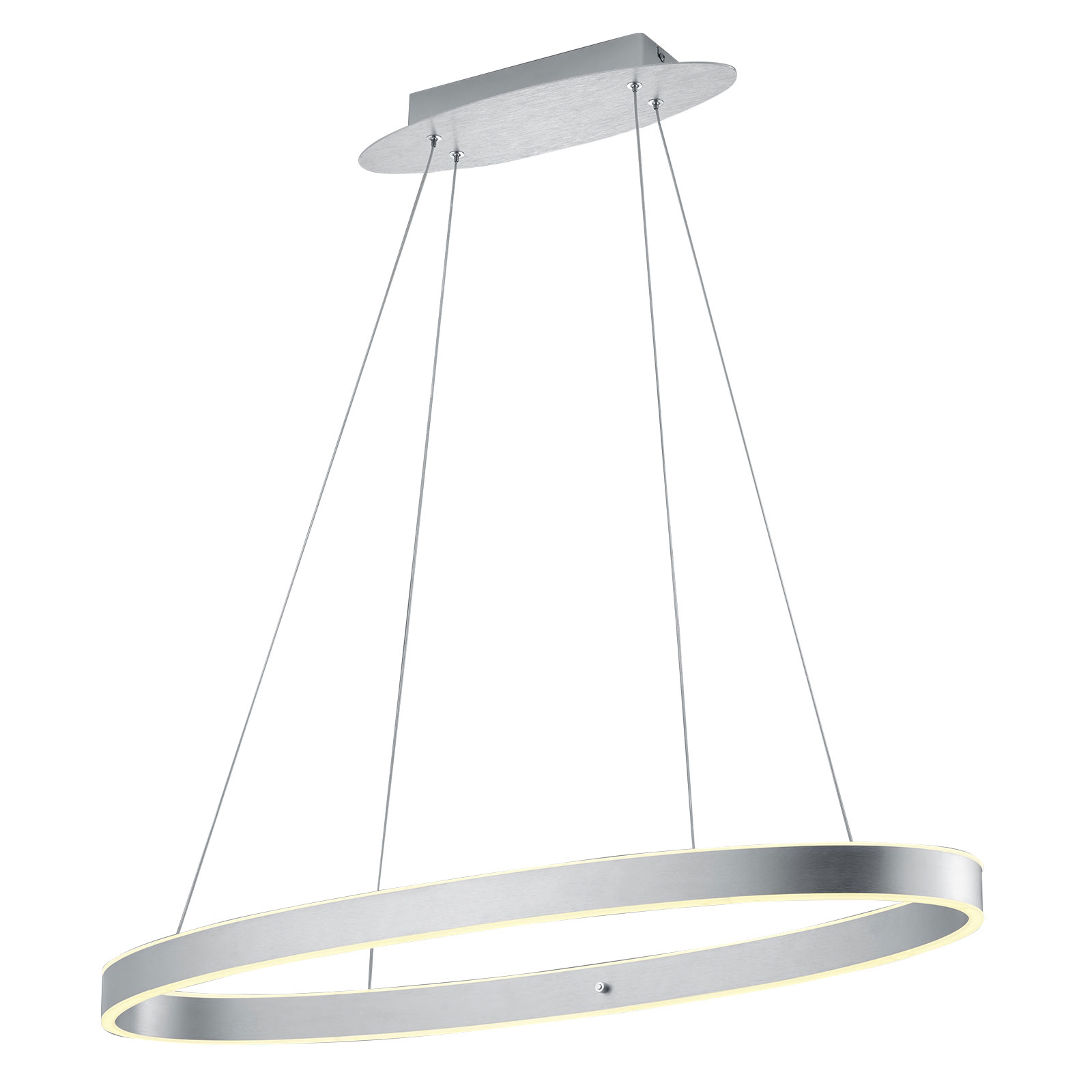 LED-hengelampe Delta, rund