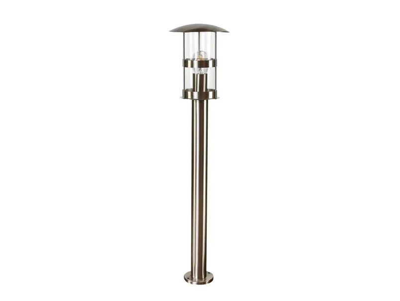 Lindby – Noemi Trädgårdslampa H80 Stainless Steel