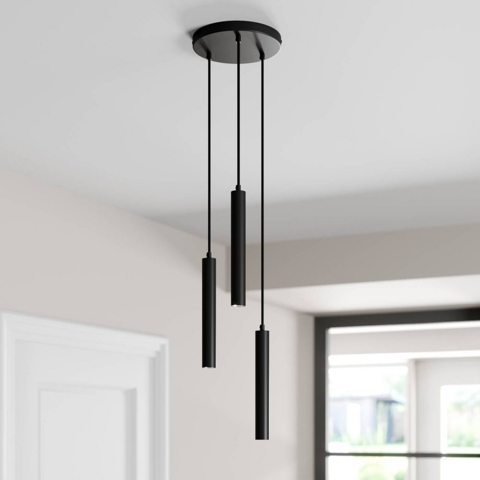 Franka Cluster Pendant Black - Arcchio