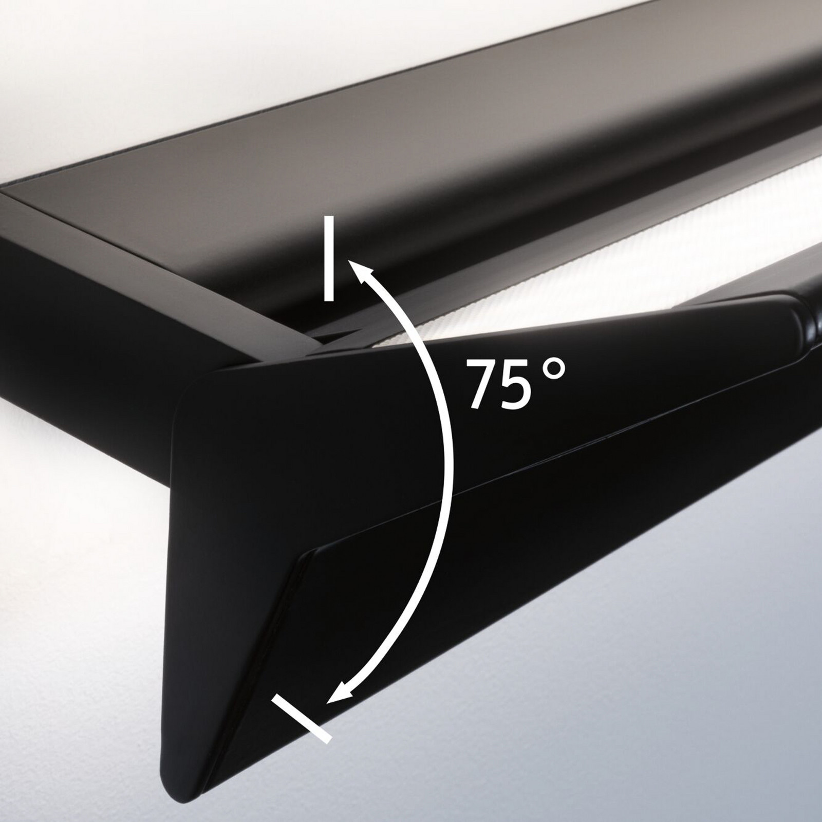 Paulmann Stine aplică LED reglare 3 trepte negru - Camera de zi / sufragerie - Modern - Metal