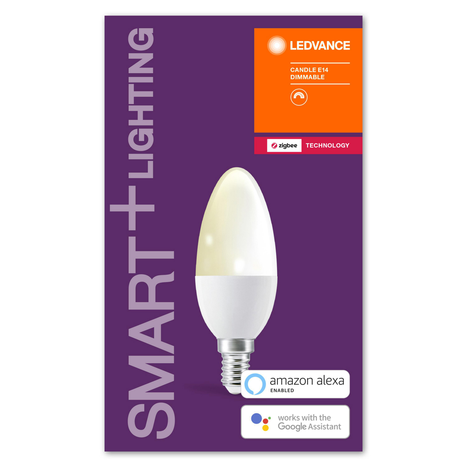 LEDVANCE SMART+ ZigBee E14 vela LED 2.700K