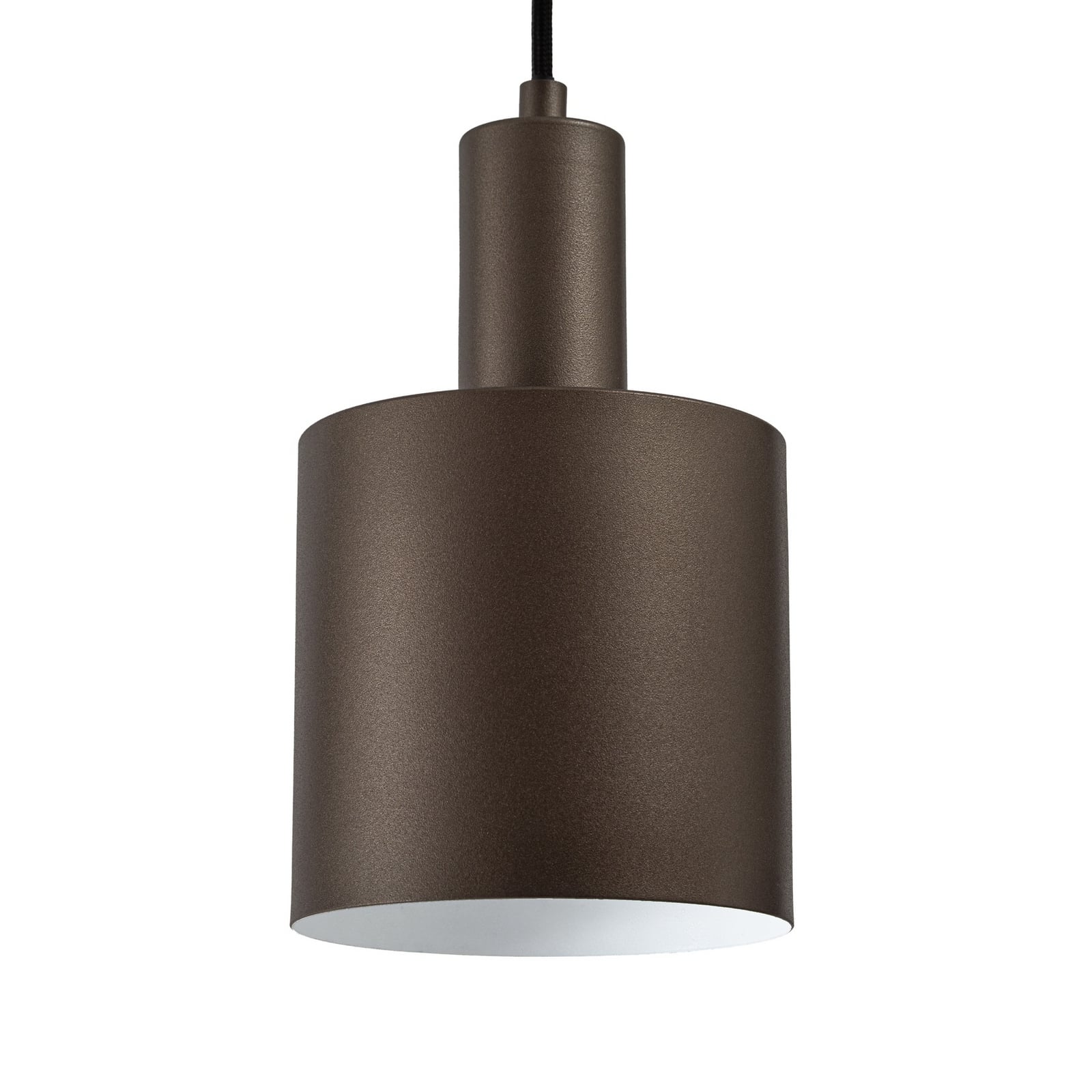 Żyrandol Ovelia, 4-punktowy, brązowy, metalowy, E27 – Lindby