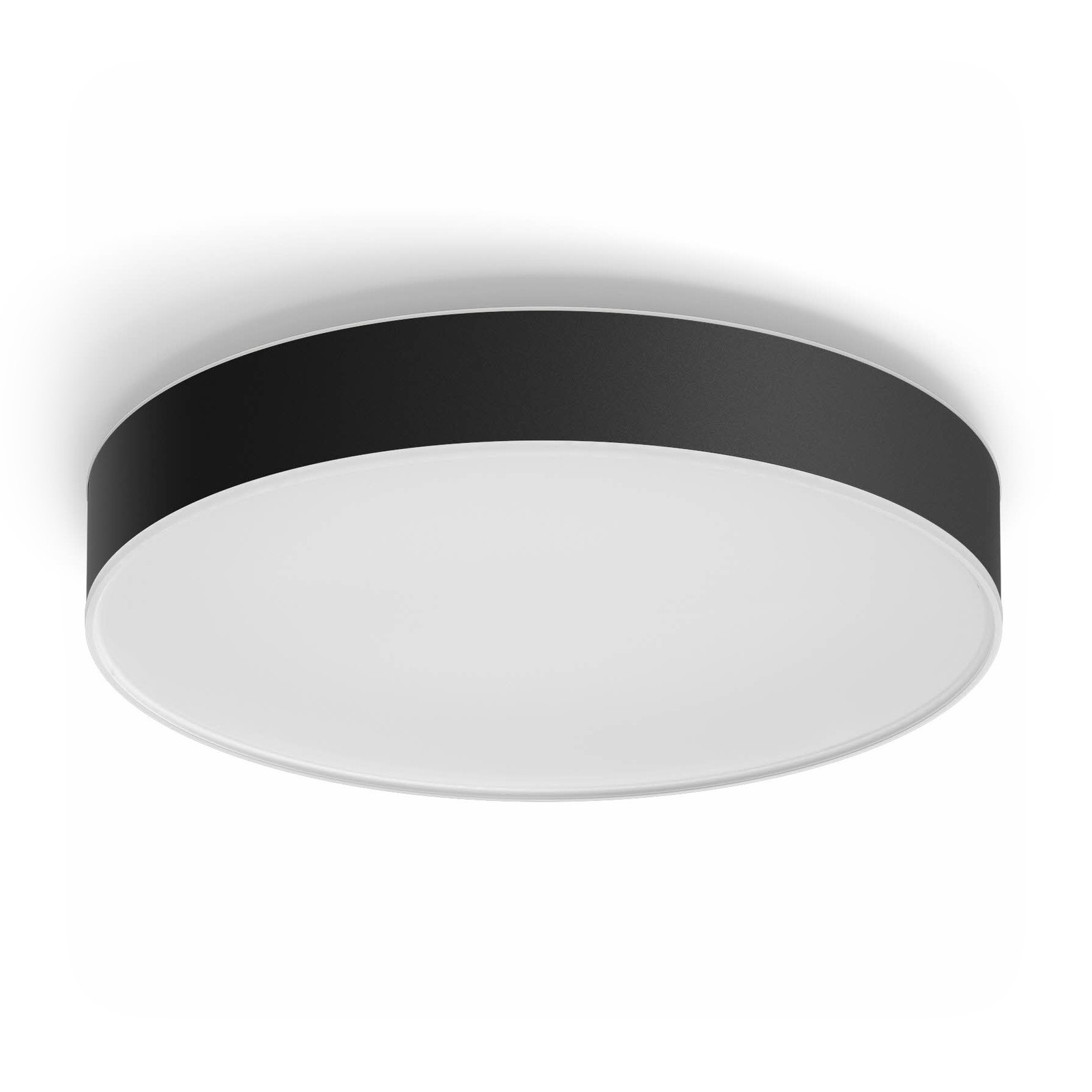 Stropné svietidlo Philips Hue Enrave LED 42,5 cm čierne