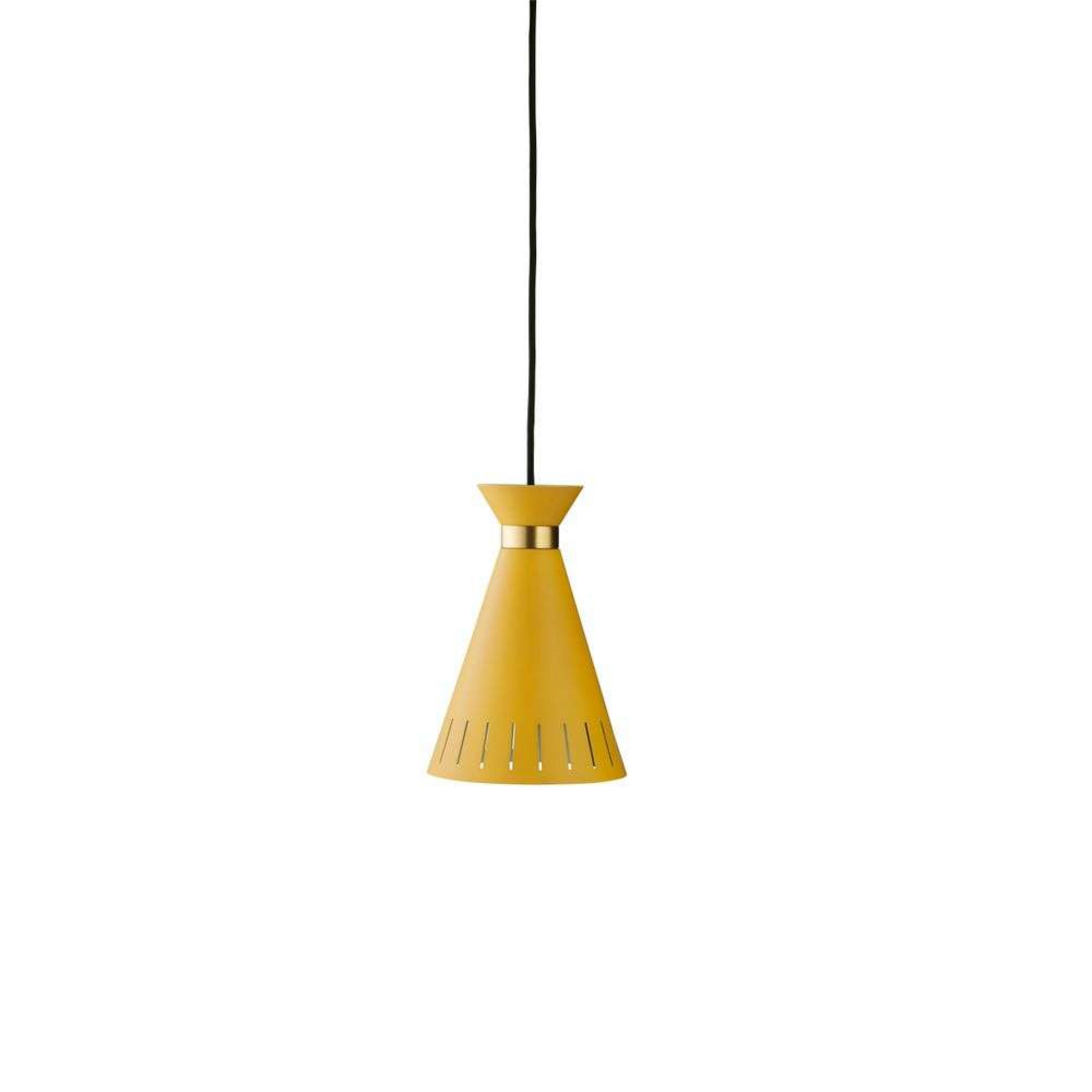Cone hanglamp, geel, Ø 16 cm - Warm Nordic