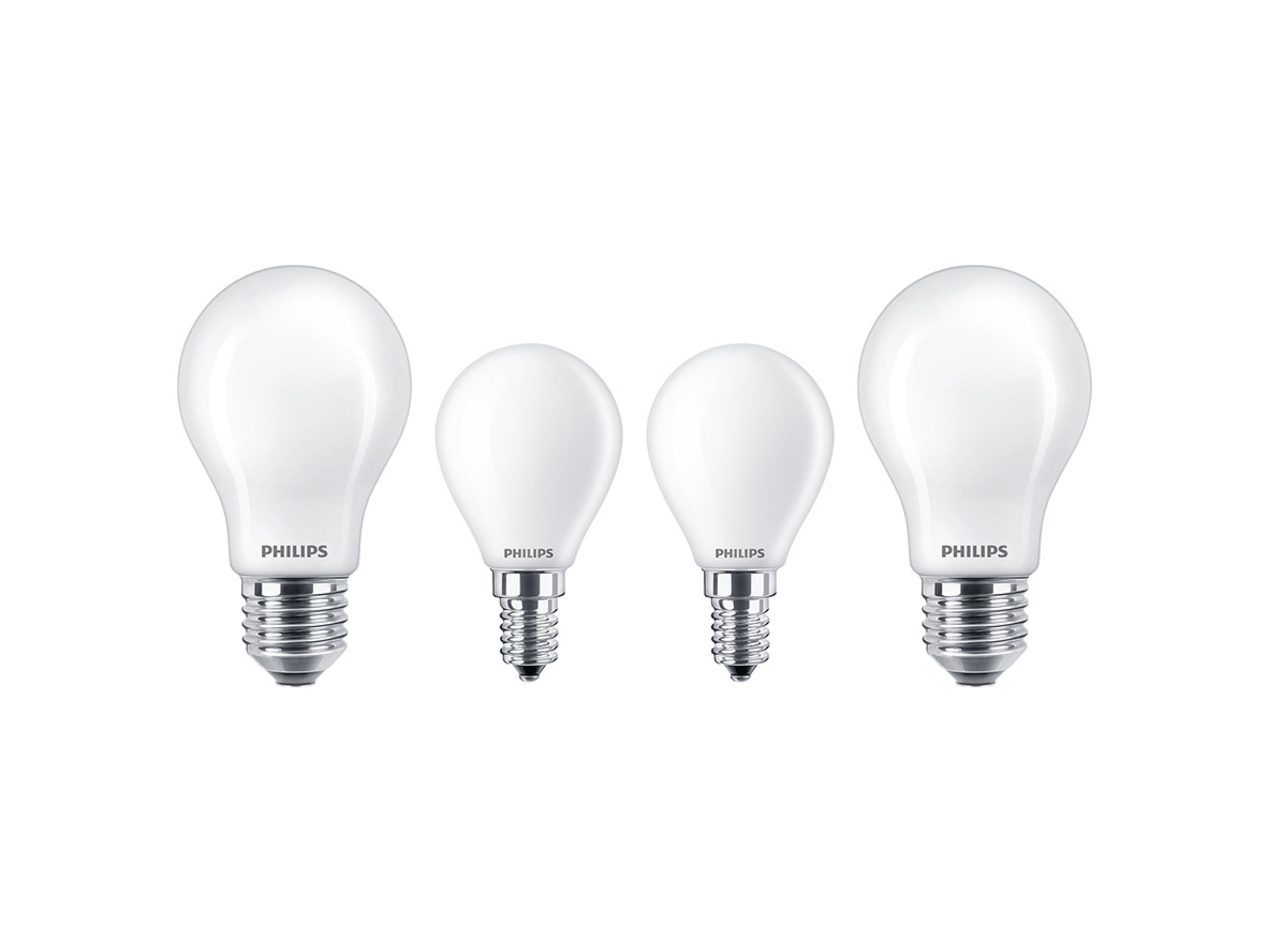 Lâmpadas LED f/Moo 2x E27 + 2x E14 - Philips