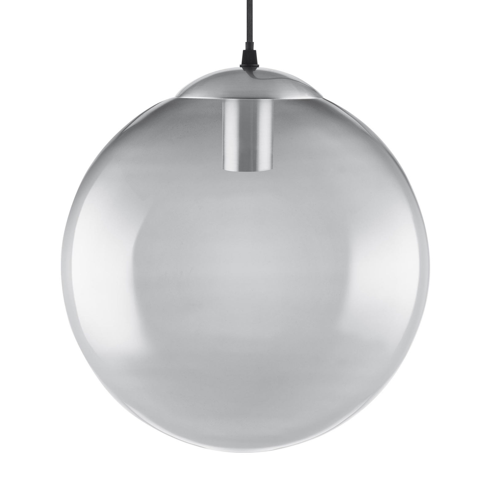 LEDVANCE Vintage 1906 Bubble Pendant grey, 30cm, for Living / Dining Room, glass, E27, 40 W, energy efficiency: A++