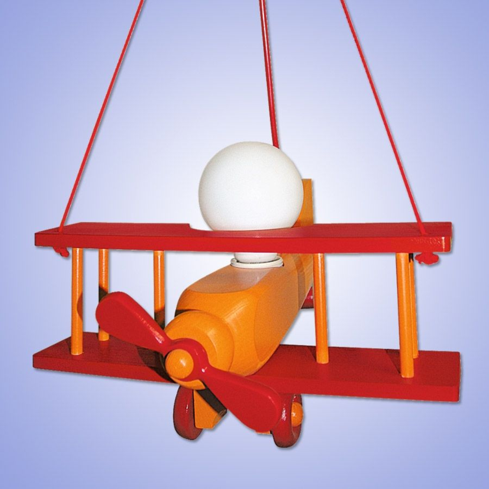 Lustige Hängeleuchte FLUGZEUG