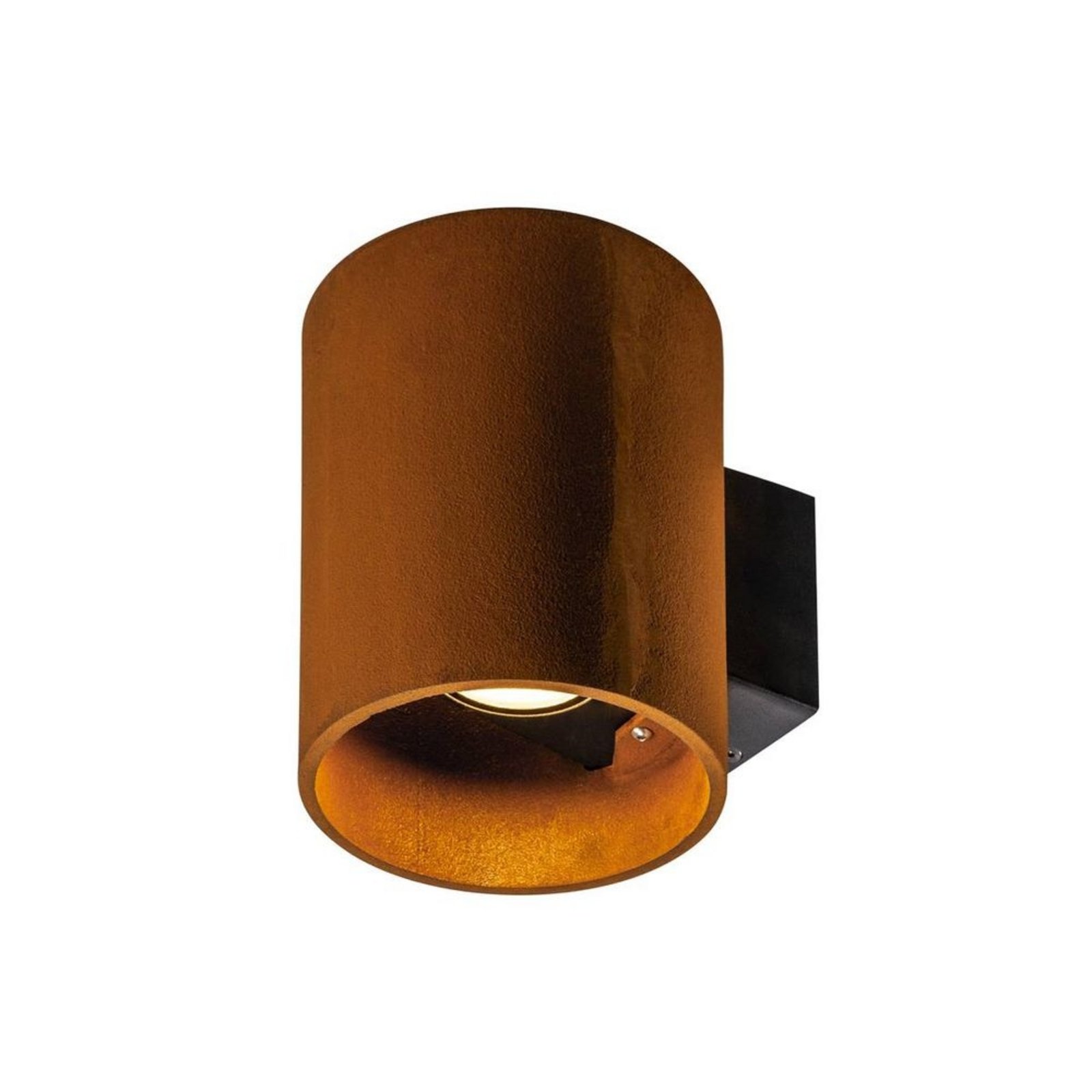 Rusty® Up/Down Round Outdoor Wall Lamp 3000/4000K Rust - SLV