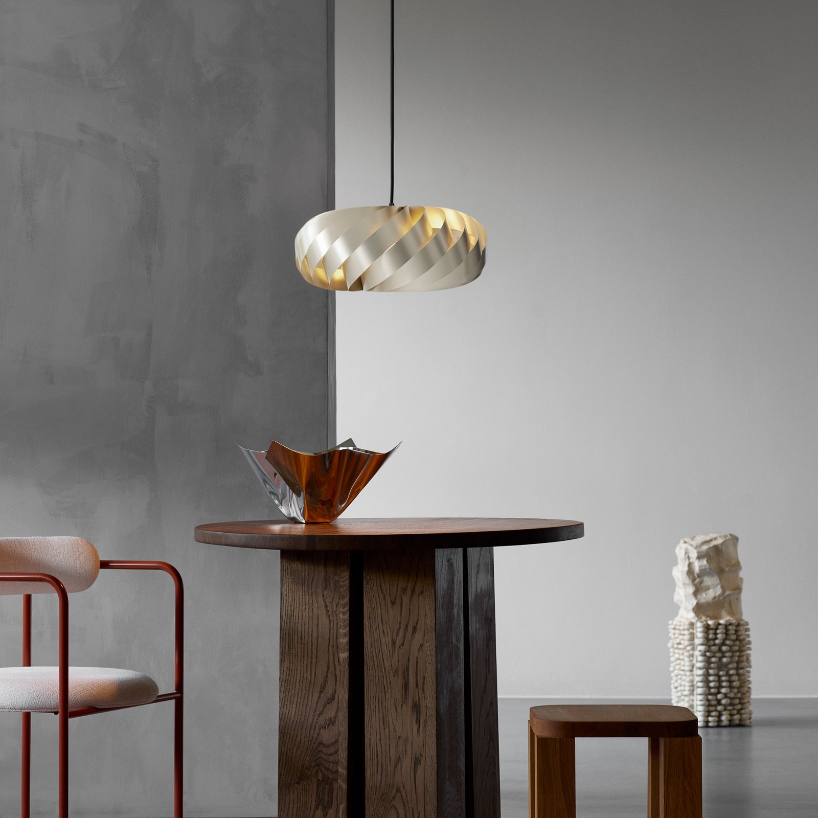 TR5 Pendel Ø60 Aluminium Gold - Tom Rossau