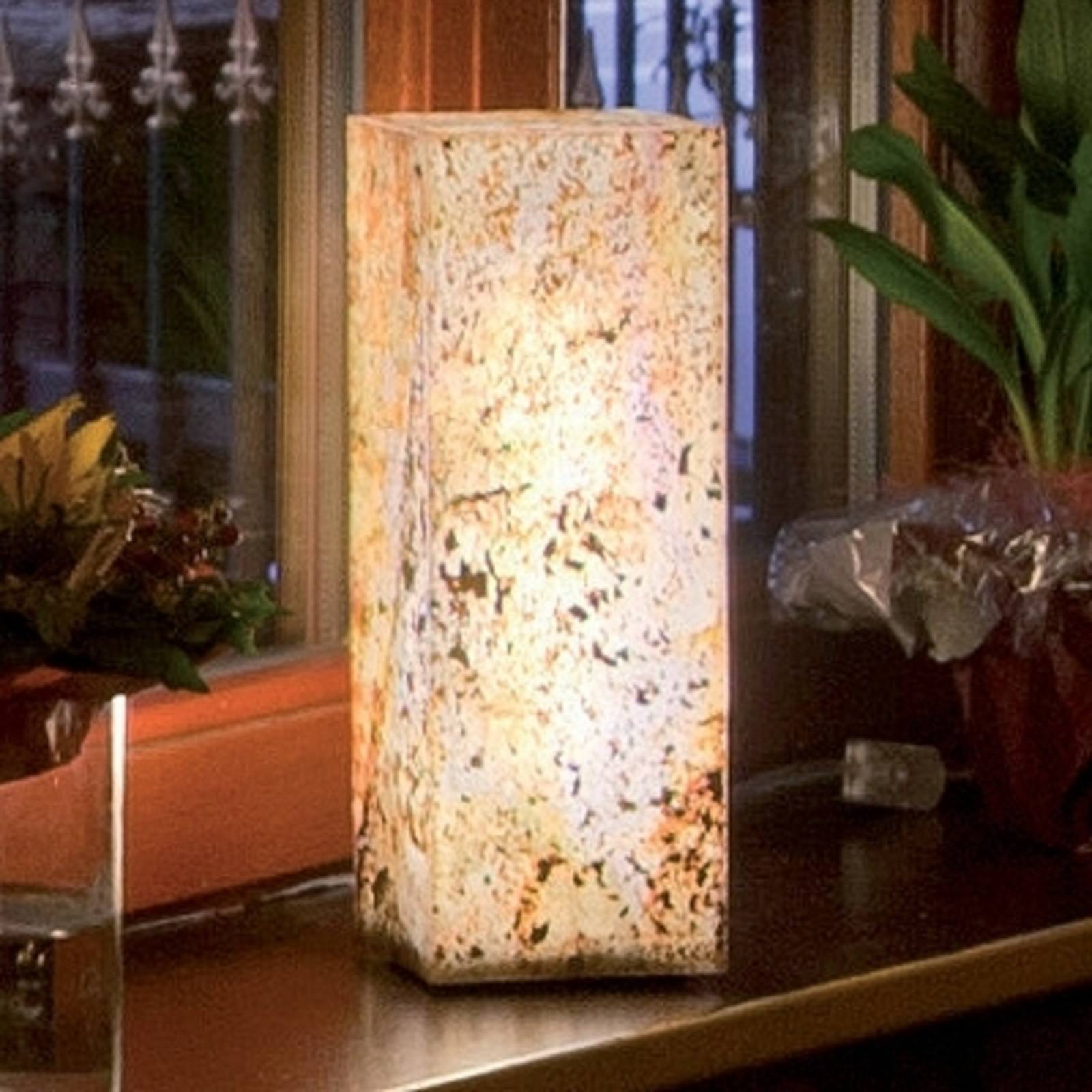Epstein-Design Colonne lumineuse en ardoise hauteur 25 cm
