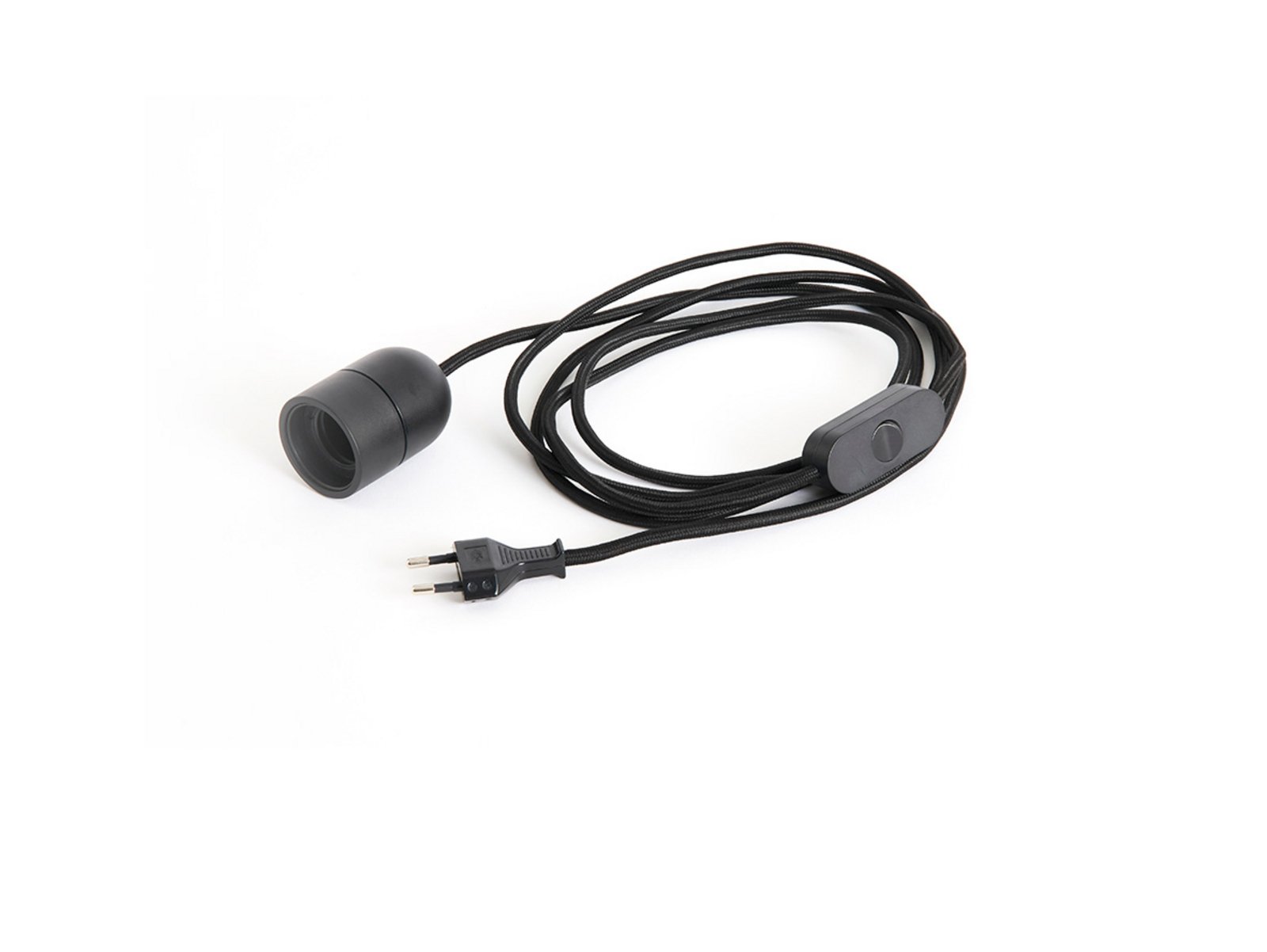 Common Table Lamp Cord Set Soft Black - Hay