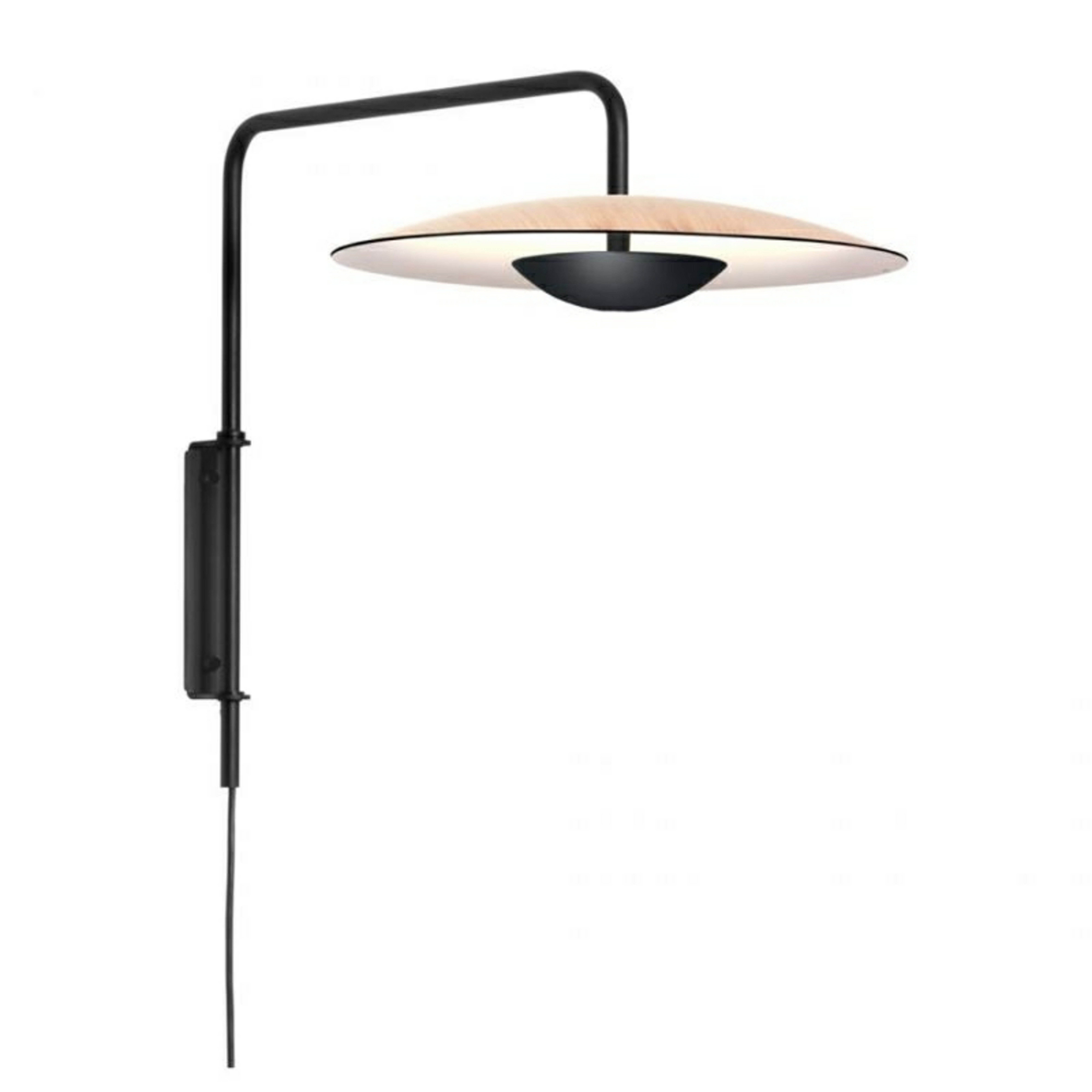 Ginger 20 A Applique Murale Dimmable Plug-in Chêne - Marset