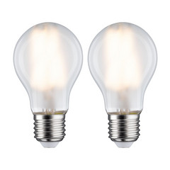 LED-lamppu E27 7W 2700K matta 2-pack 2-pack