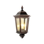 1165 outdoor light cast aluminium black-copper