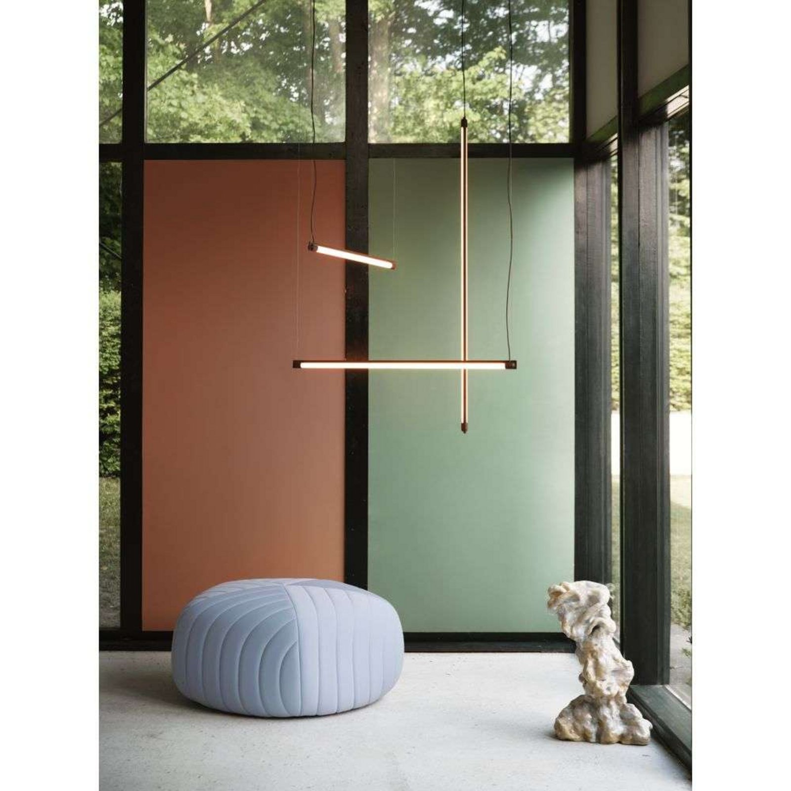 Fine Lustră Pendul L120 Grey - Muuto