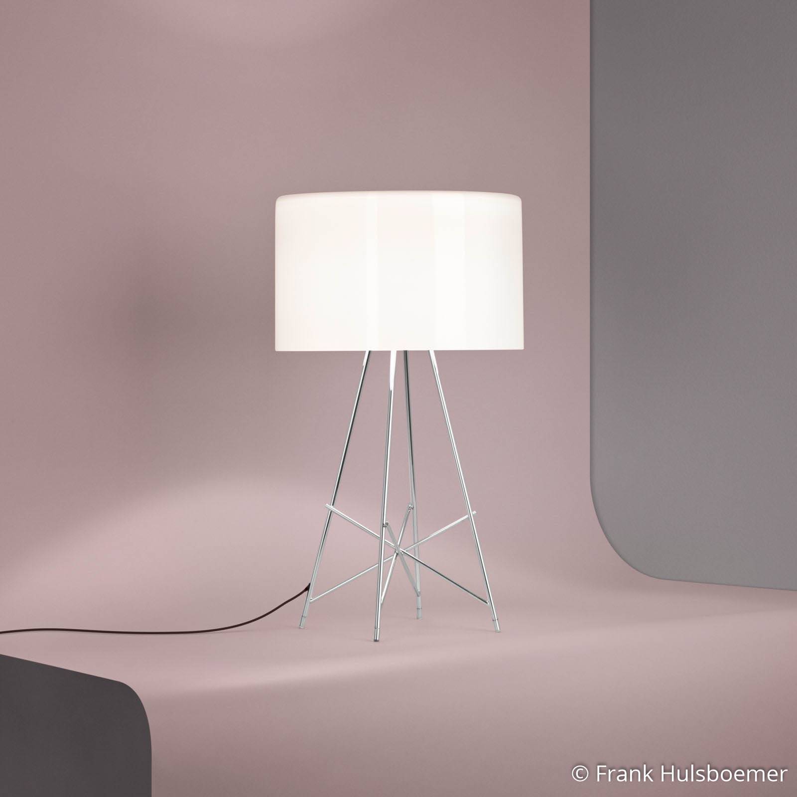 Lampa stołowa FLOS Ray T, biały klosz