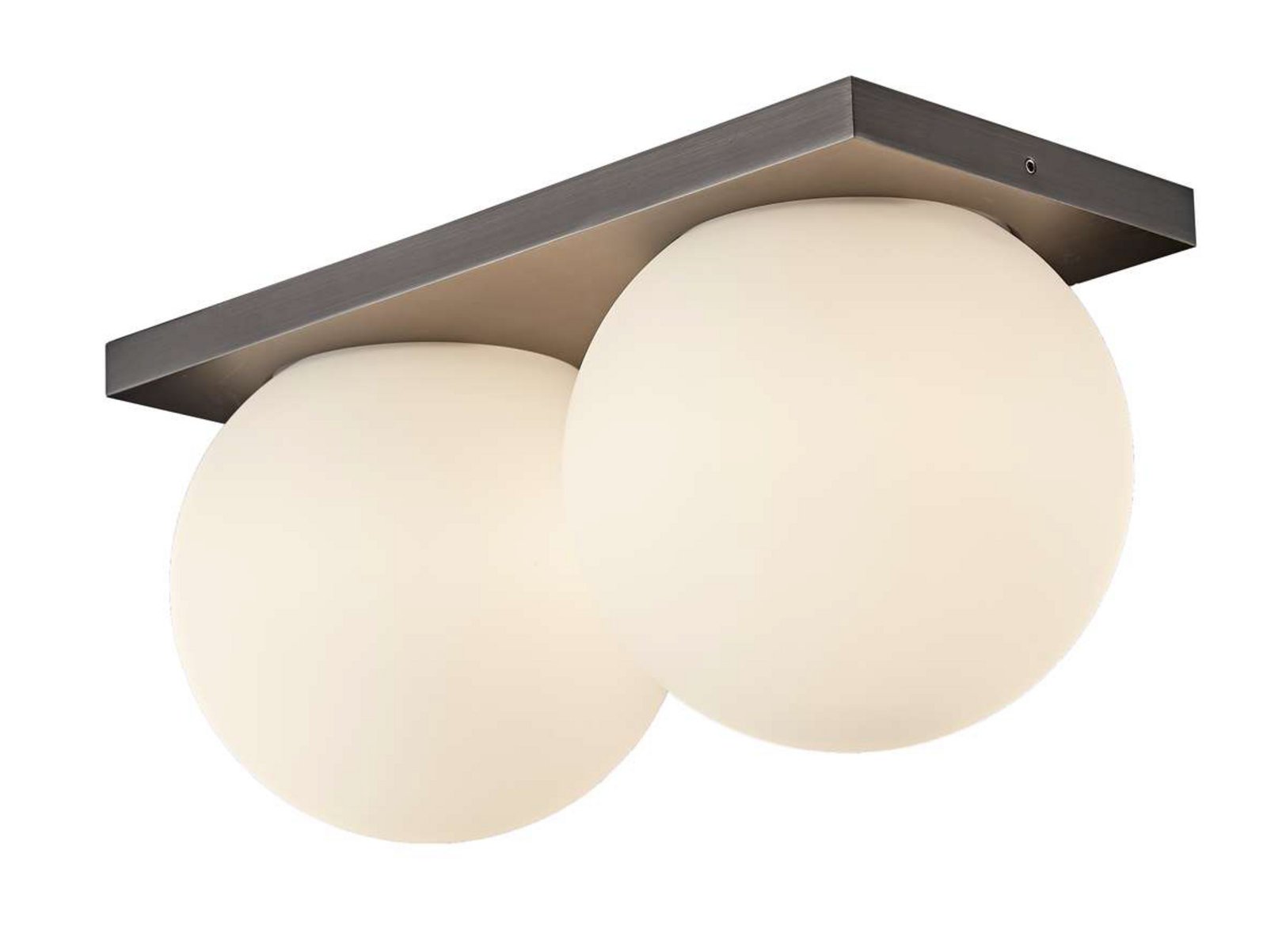 Palla C2135 LED Plafonieră Dim-to-Warm Opal/Titanium - Antidark