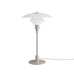 PH 3/2 pöytälamppu, kiiltävä beige, Ø 28 cm – Louis Poulsen