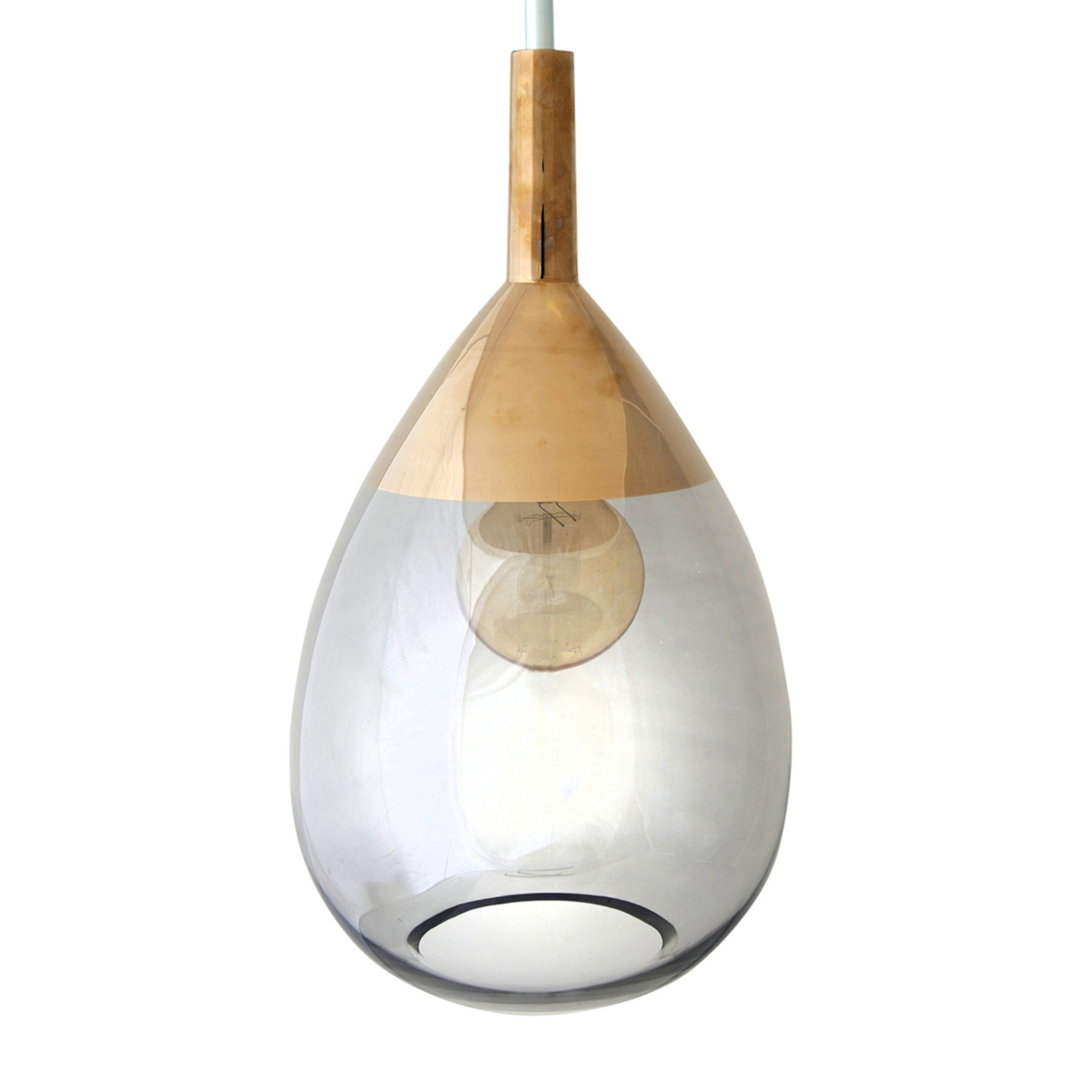 EBB & FLOW Lute Pendelleuchte Platin