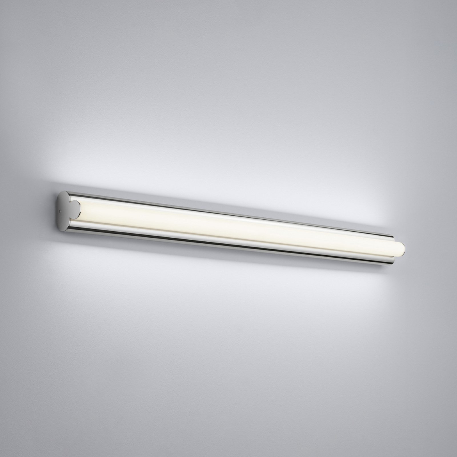 Helestra LED mirror light LOOM 2, length 90 cm, IP44, CCT