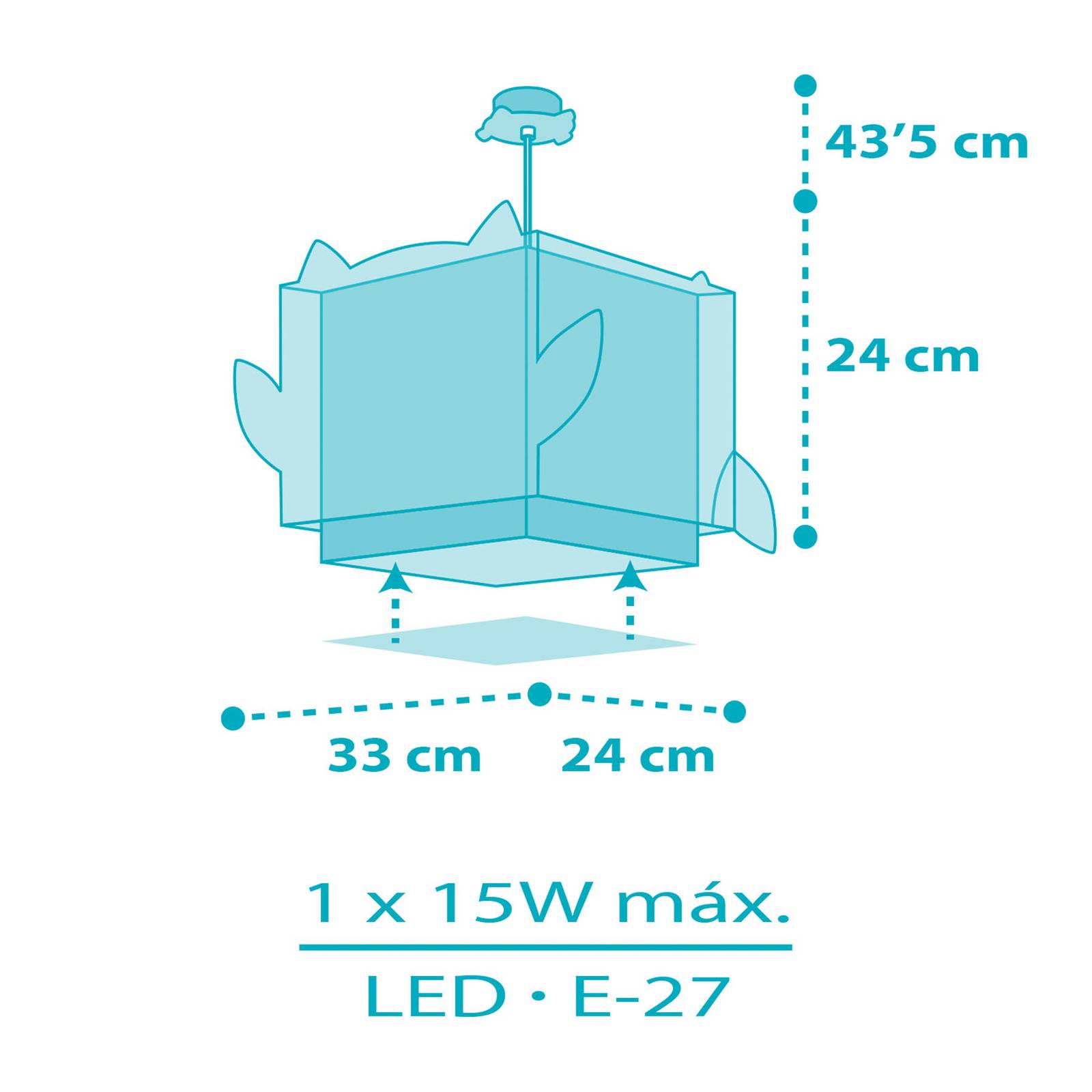 Dalber Little Owl lampa wisząca dziecięca sowa