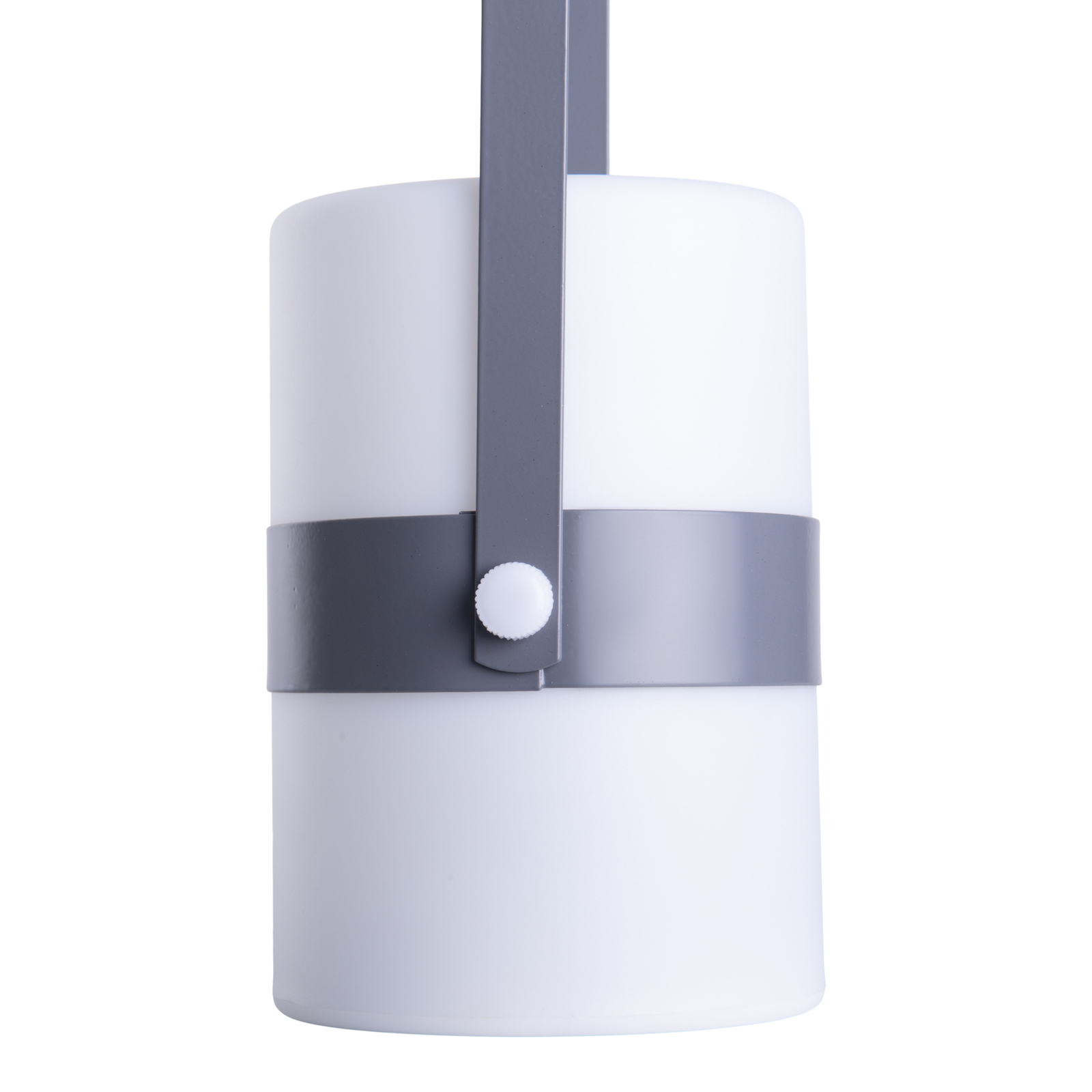 Neo LED ukrasna svjetiljka za unutarnju upotrebu na baterije, siva