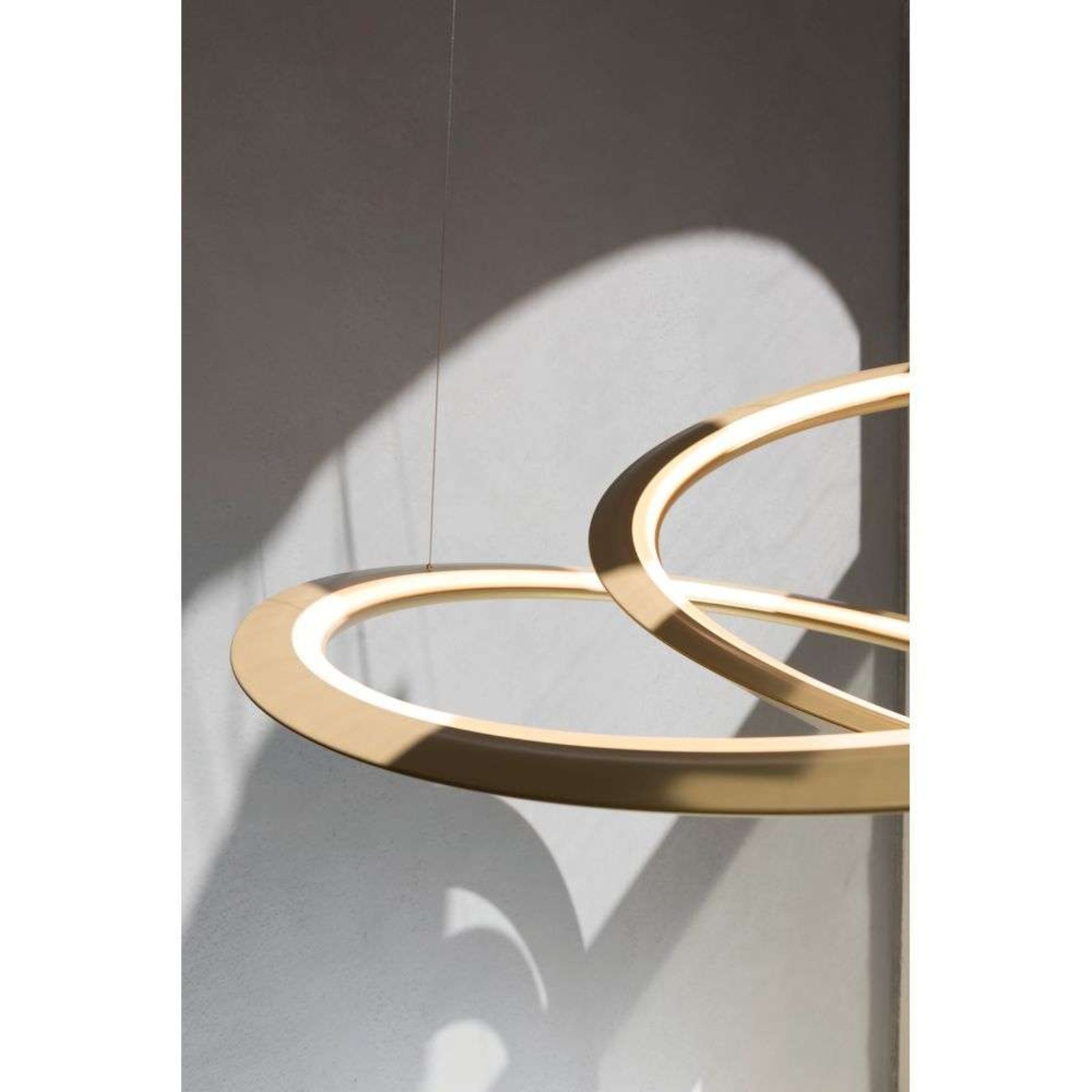 Kepler Minor Pendant Painted Gold - Nemo Lighting