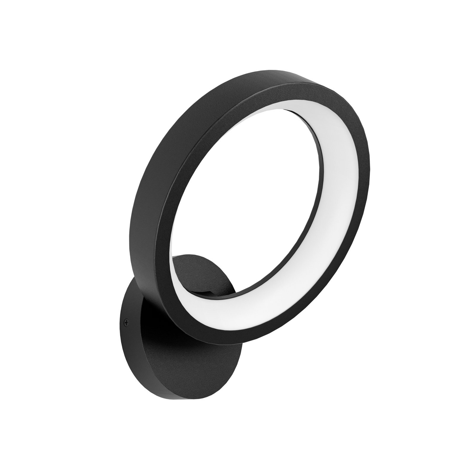 Utendørs vegglampe Cerno, bevegelsessensor, stål