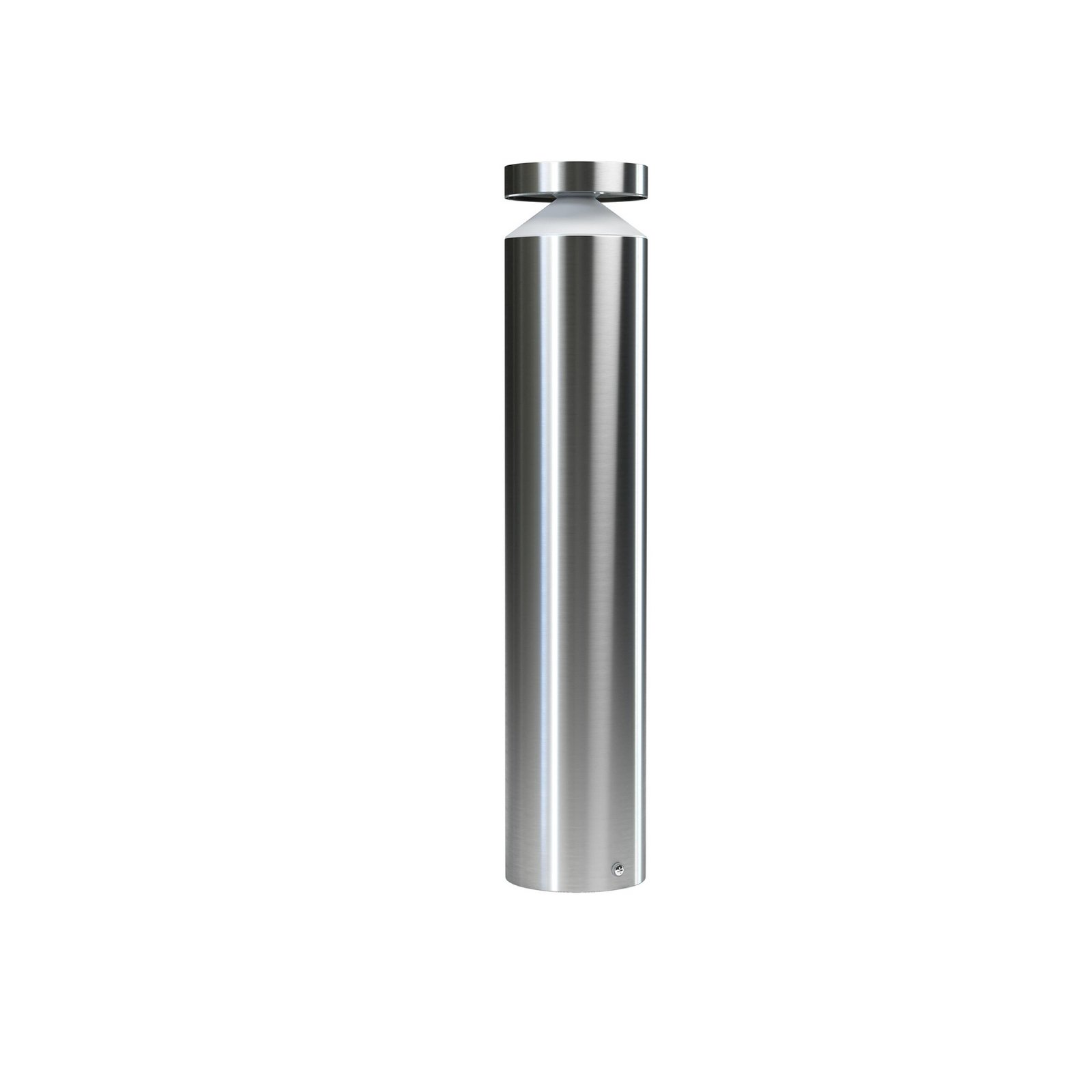 OSRAM LED pedestal light ENDURA STYLE CYLINDER, stainless steel 50 cm