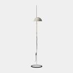MARSET Funiculí floor lamp, pearl white