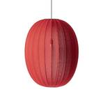 Knit-Wit 65 High Oval Lustră Pendul Maple Red - Made By Hand