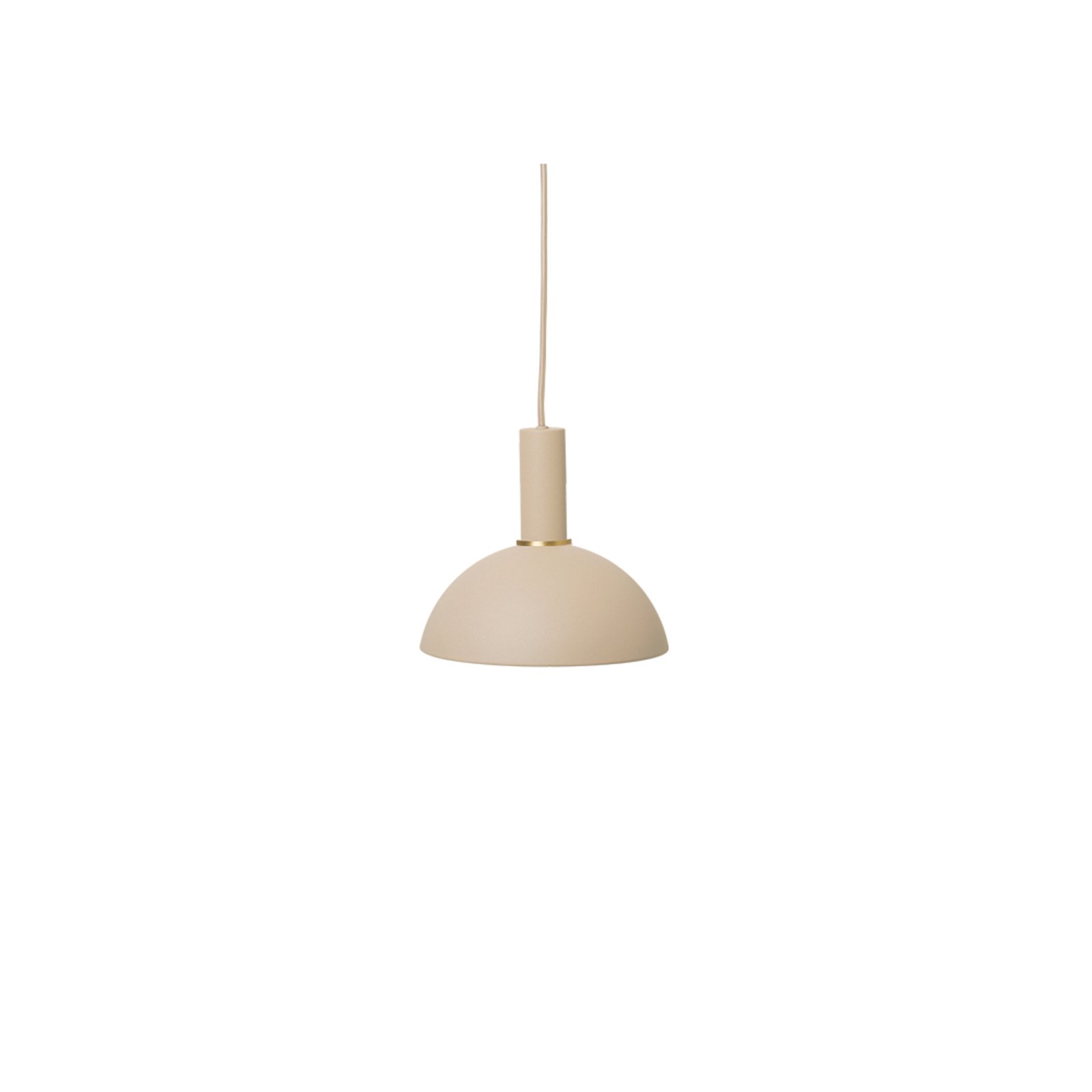 Collect Závěsná Lampa Dome Low Cashmere - Ferm Living