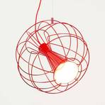 Innermost Latitude - LED-Hängeleuchte rot