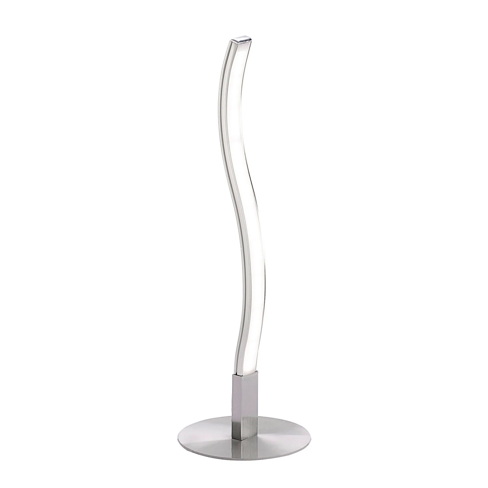 LED stolna lampa Wave 3,000K 30cm čelik