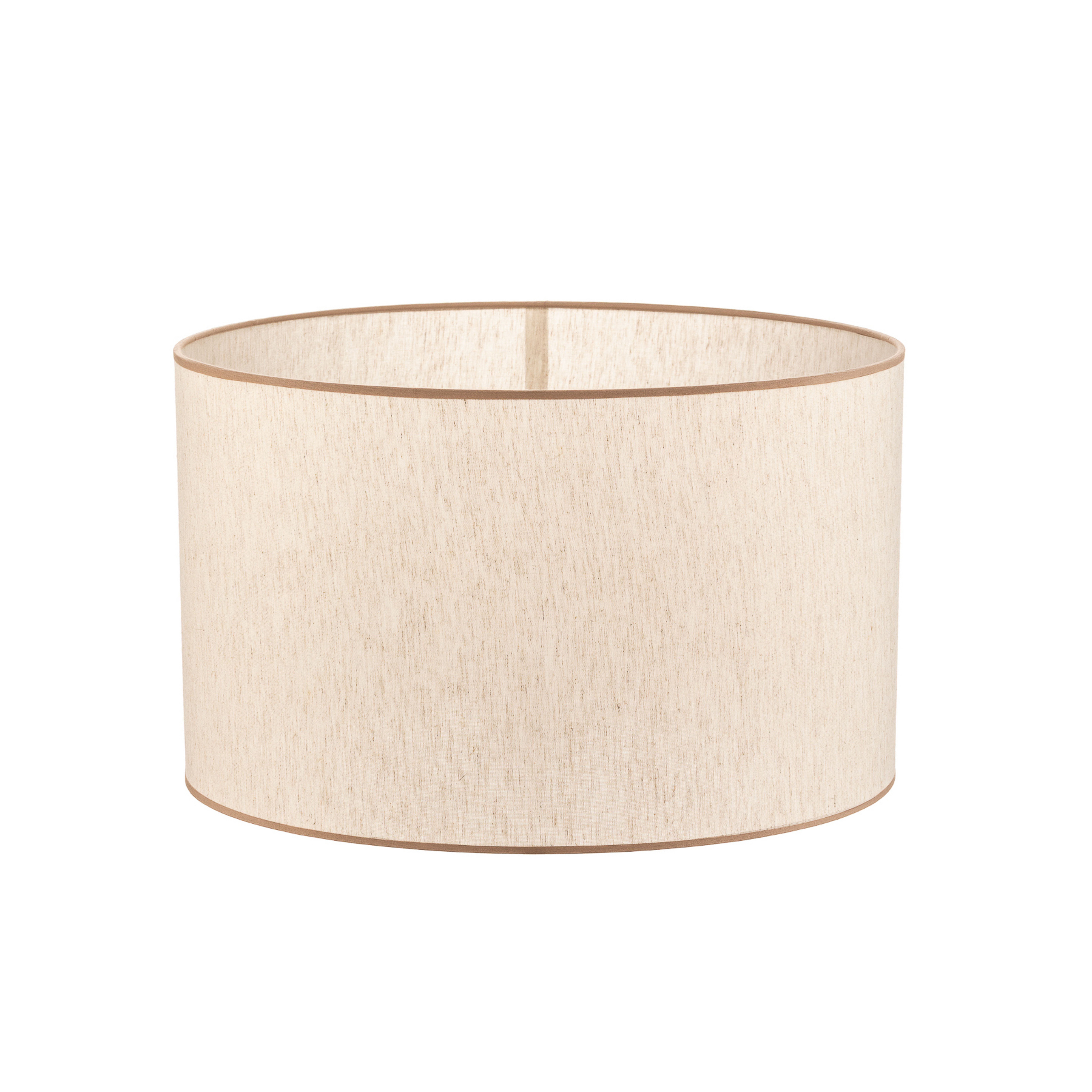 Lampenschirm Roller ecru/beige Ø 50 cm Höhe 30 cm