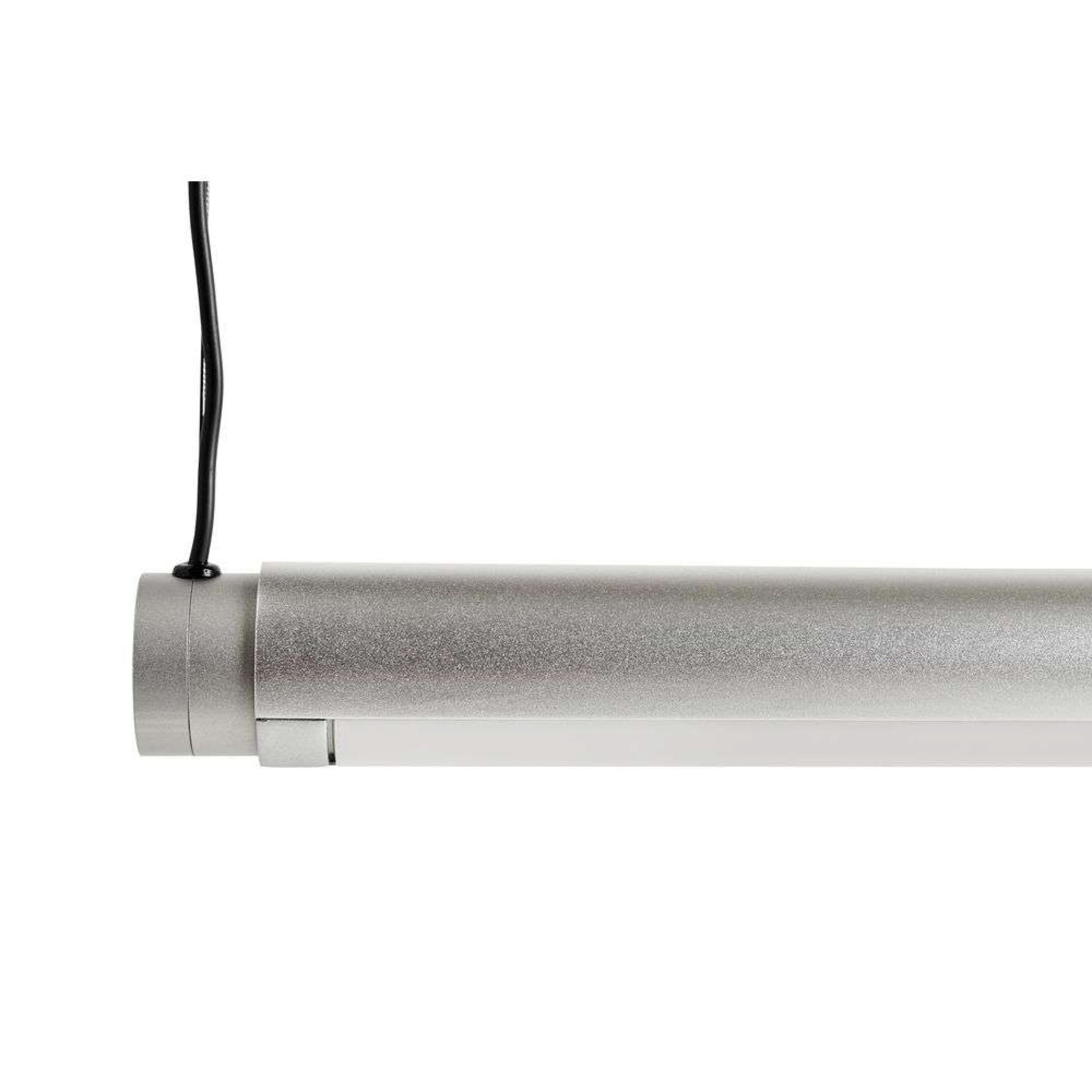 Factor Linear 1500 Lampada a Sospensione Diffused Chiaro Alluminio Anodizzato -