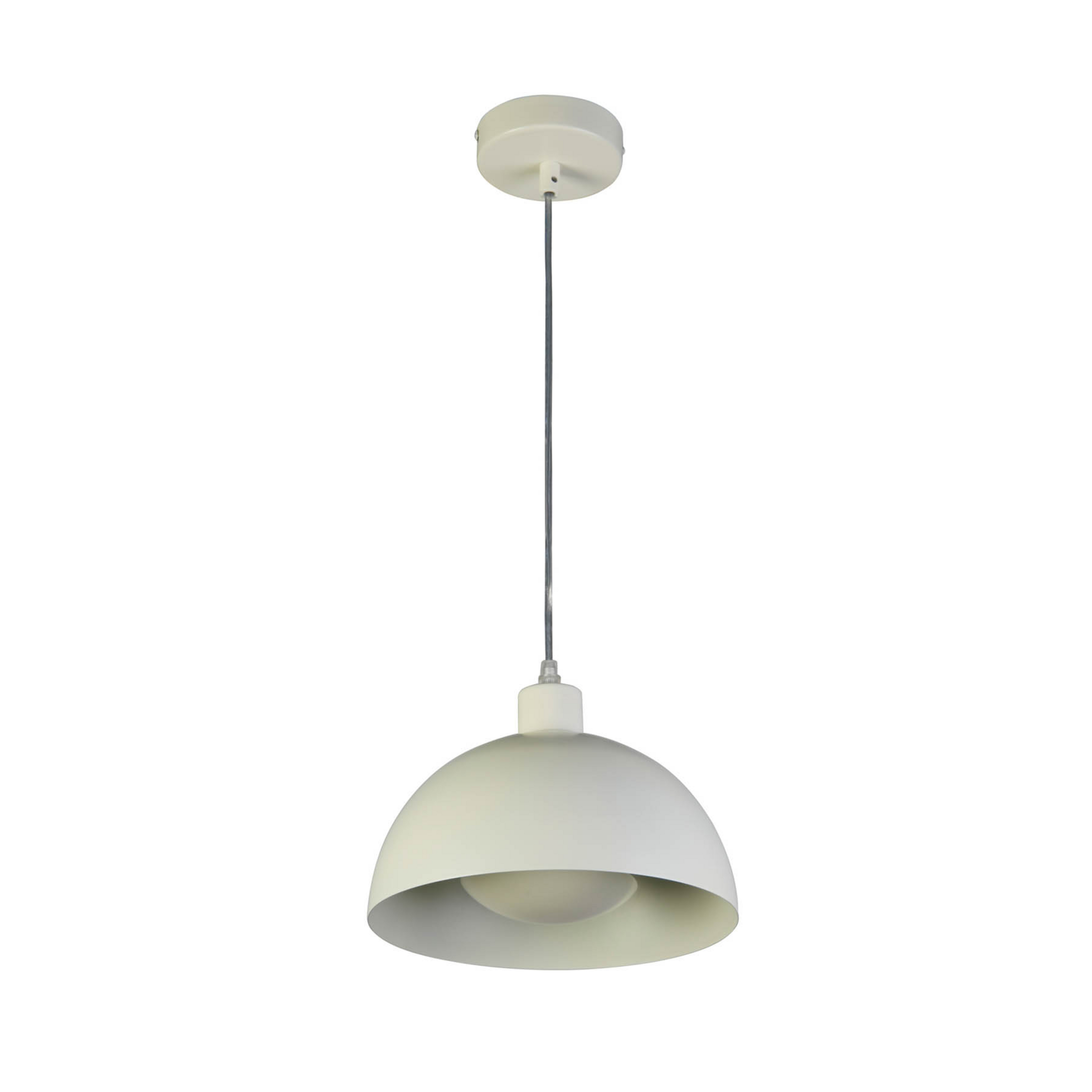Hängeleuchte Mars, creme, Ø 25 cm, Stahl