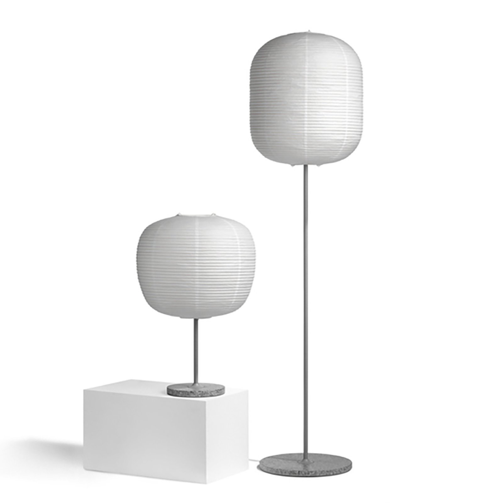 Common Podna lampa Summit Siva/Siva Terrazzo - HAY
