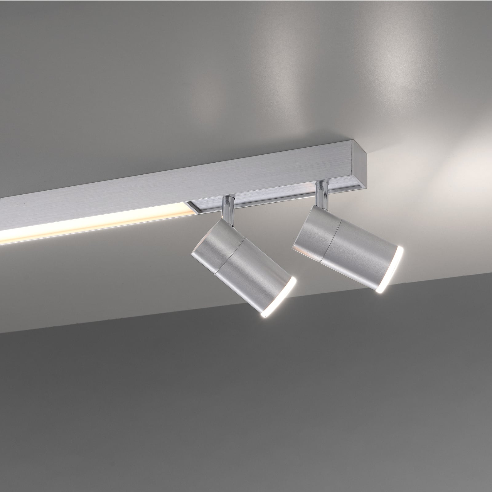 Lines Spot LED-Deckenlampe, diamond, 120 cm, dimmbar - PURE Lines Spot LED-Deckenlampe, diamond, 120 cm, dimmbar - PURE