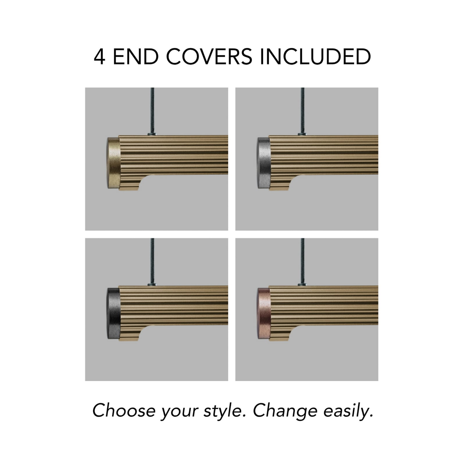 Velvet S1400 Switch LED pendant light, brass - LIGHT-POINT Velvet S1400 Switch LED pendant light, brass - LIGHT-POINT