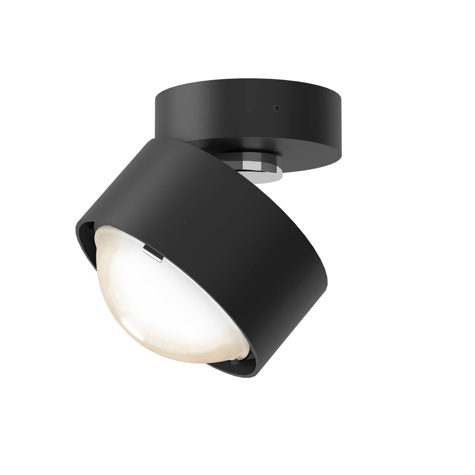 Puk! 80 Move spot LED lentille mate noir/chromé