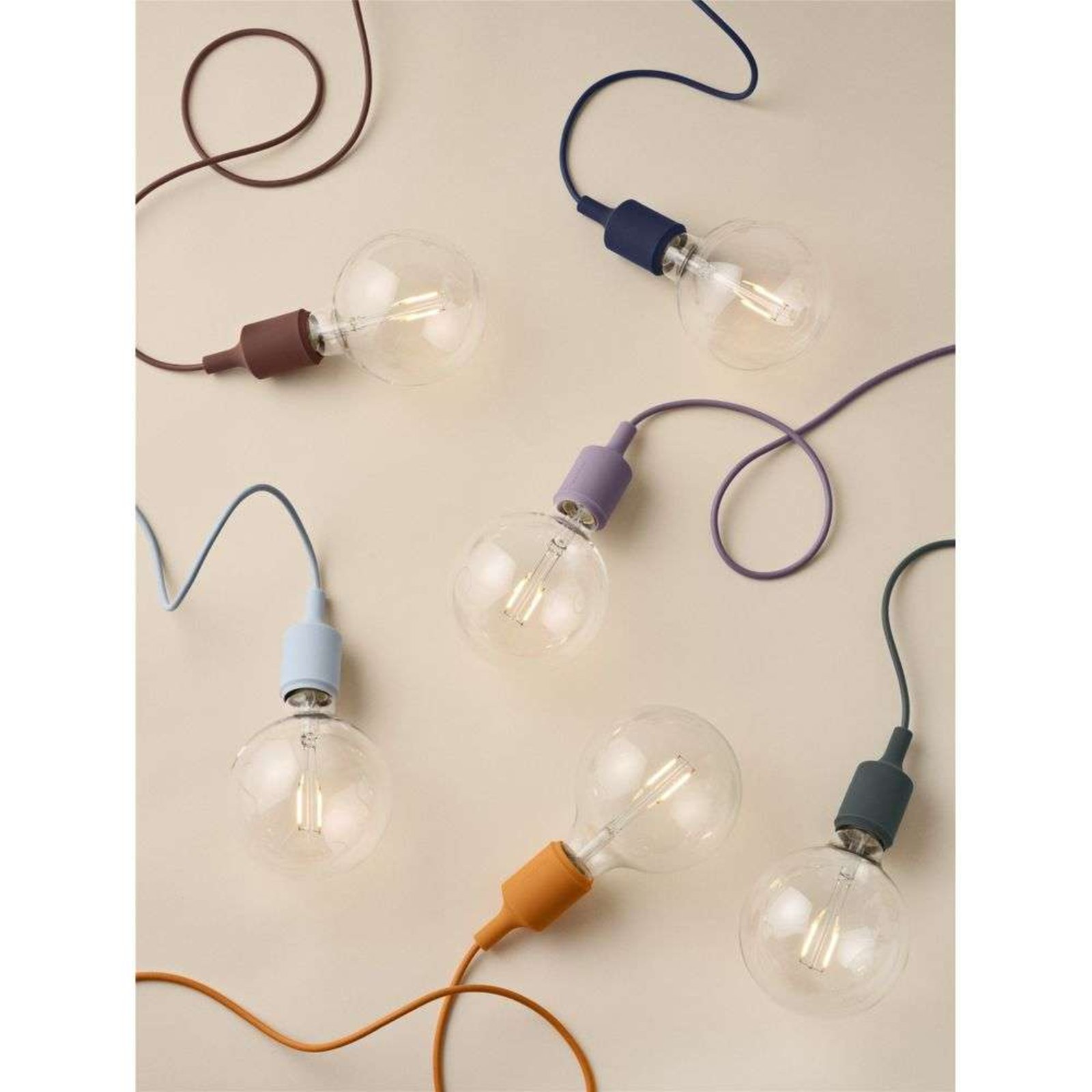 E27 Lustră Pendul Light Blue - Muuto