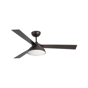 Stropný ventilátor Rodas s LED svietidlom, hnedá