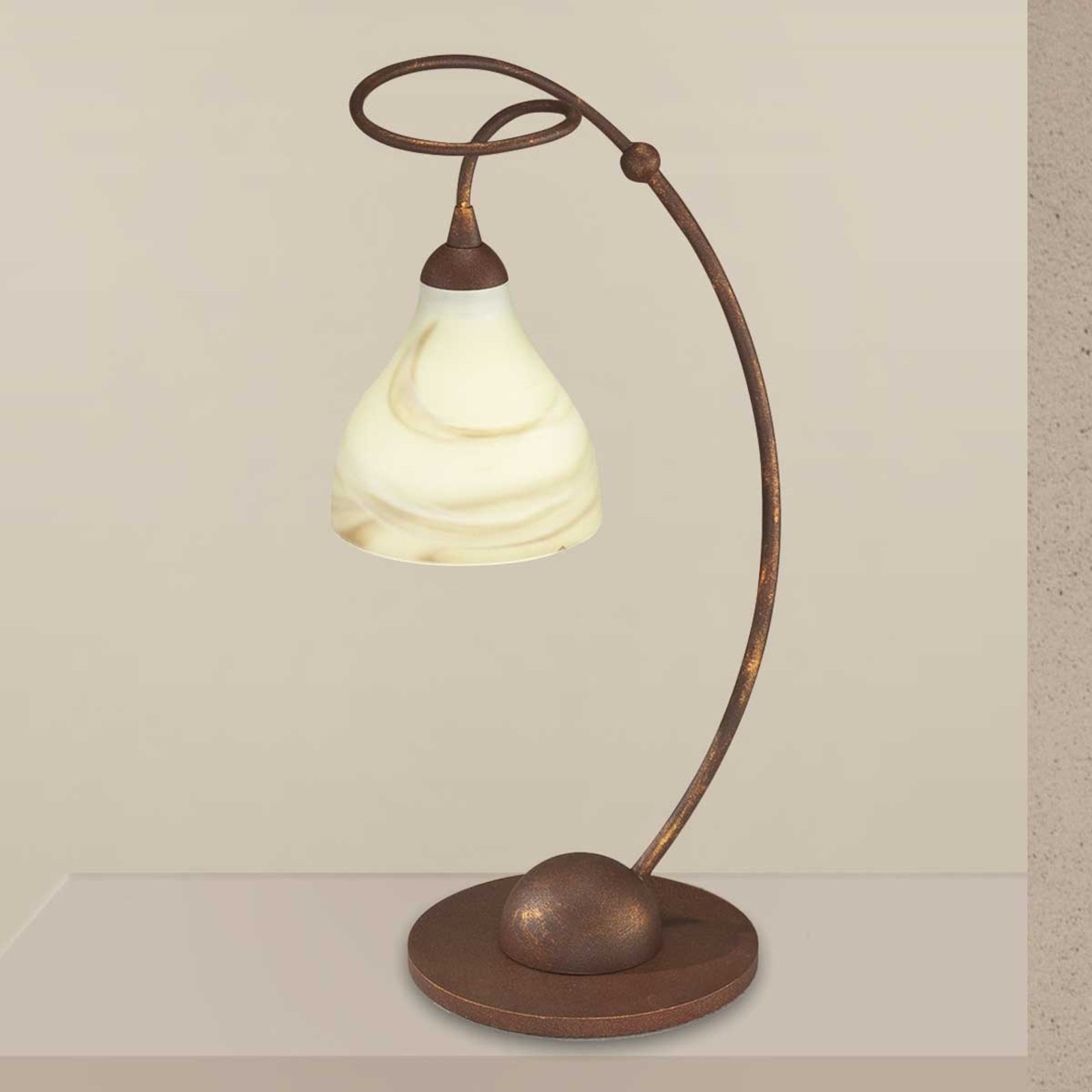 Country house table lamp Mattia