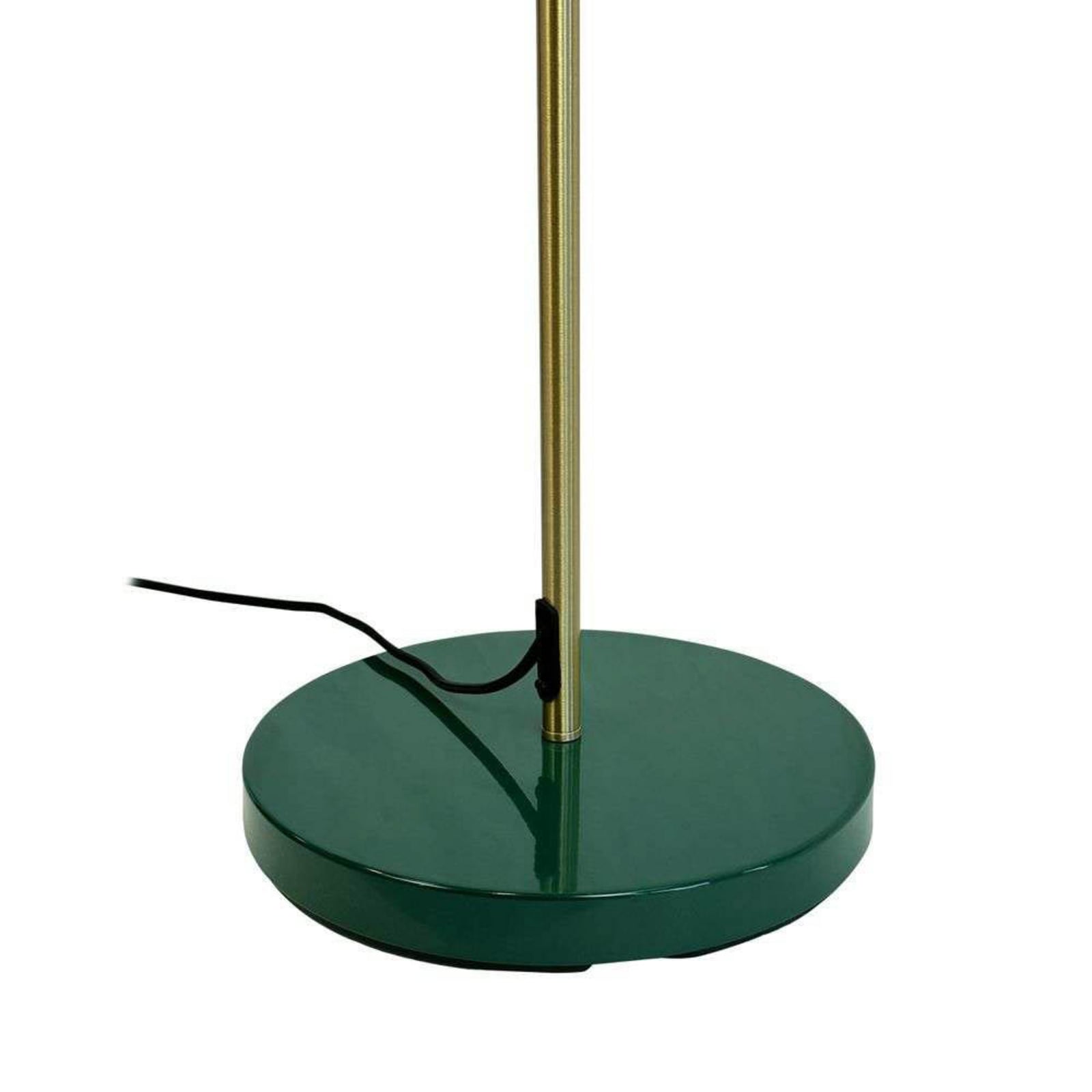 Candeeiro de pé Dyberg Larsen Ocean, verde escuro, 160 cm, 2 lâmpadas.
