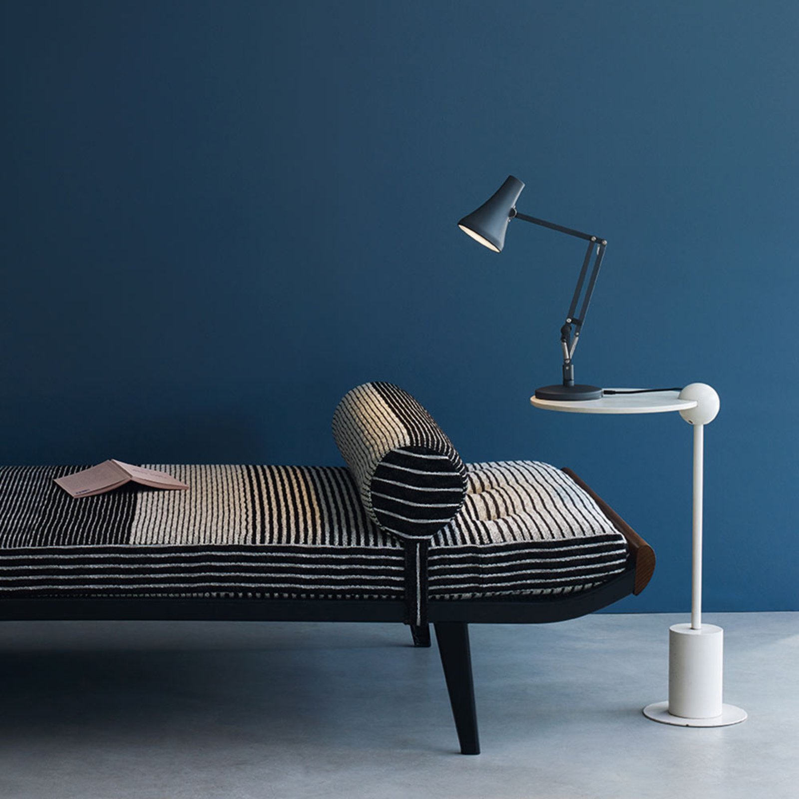 90 Mini Mini Tischleuchte Steel Blue & Grey - Anglepoise
