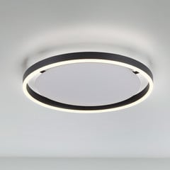Plafoniera LED Ritus, Ø 39,3 cm, antracite