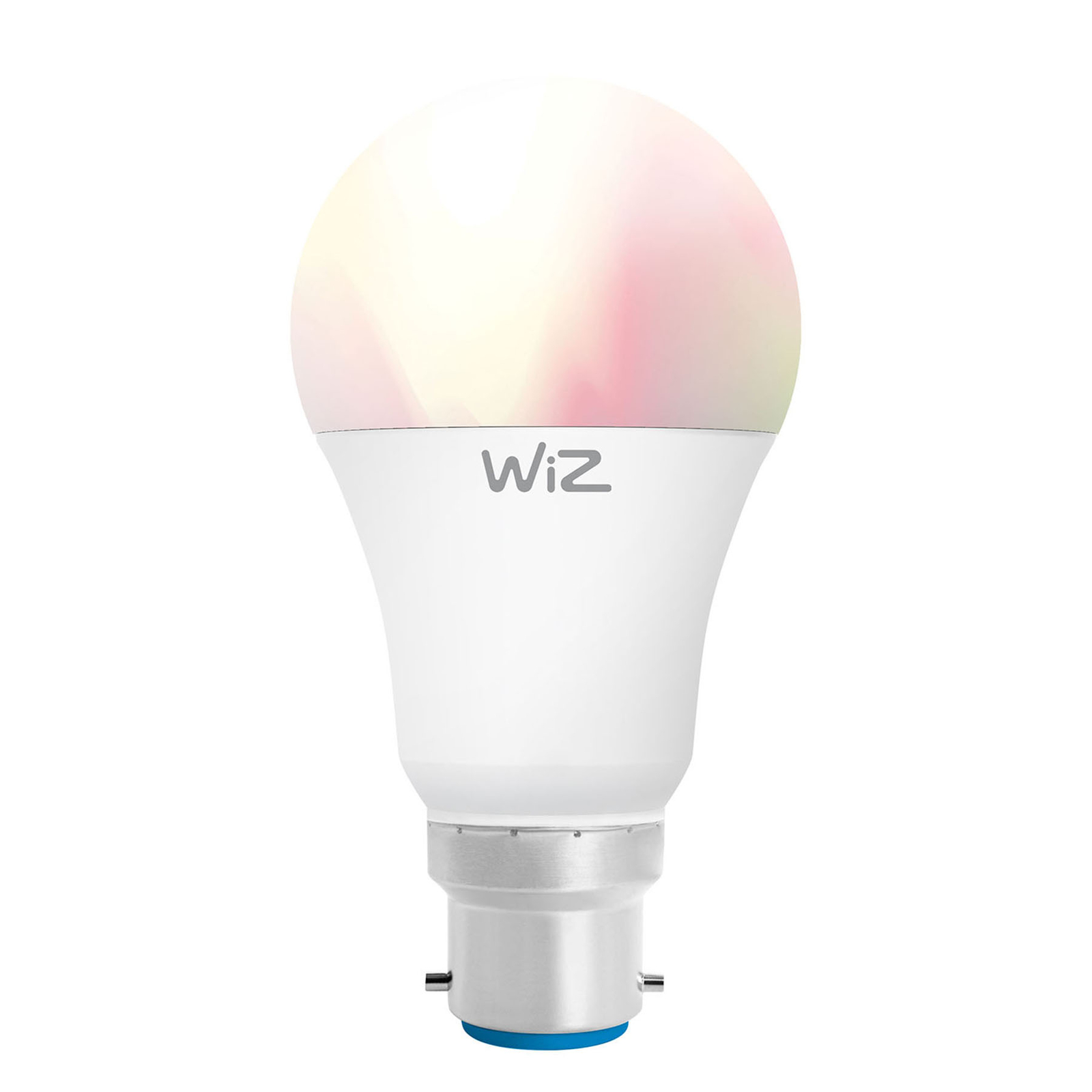 WiZ B22 LED bulb traditional A60 matt 9W RGBW, B22, 9 W, energy efficiency: A+, L: 11.9 cm