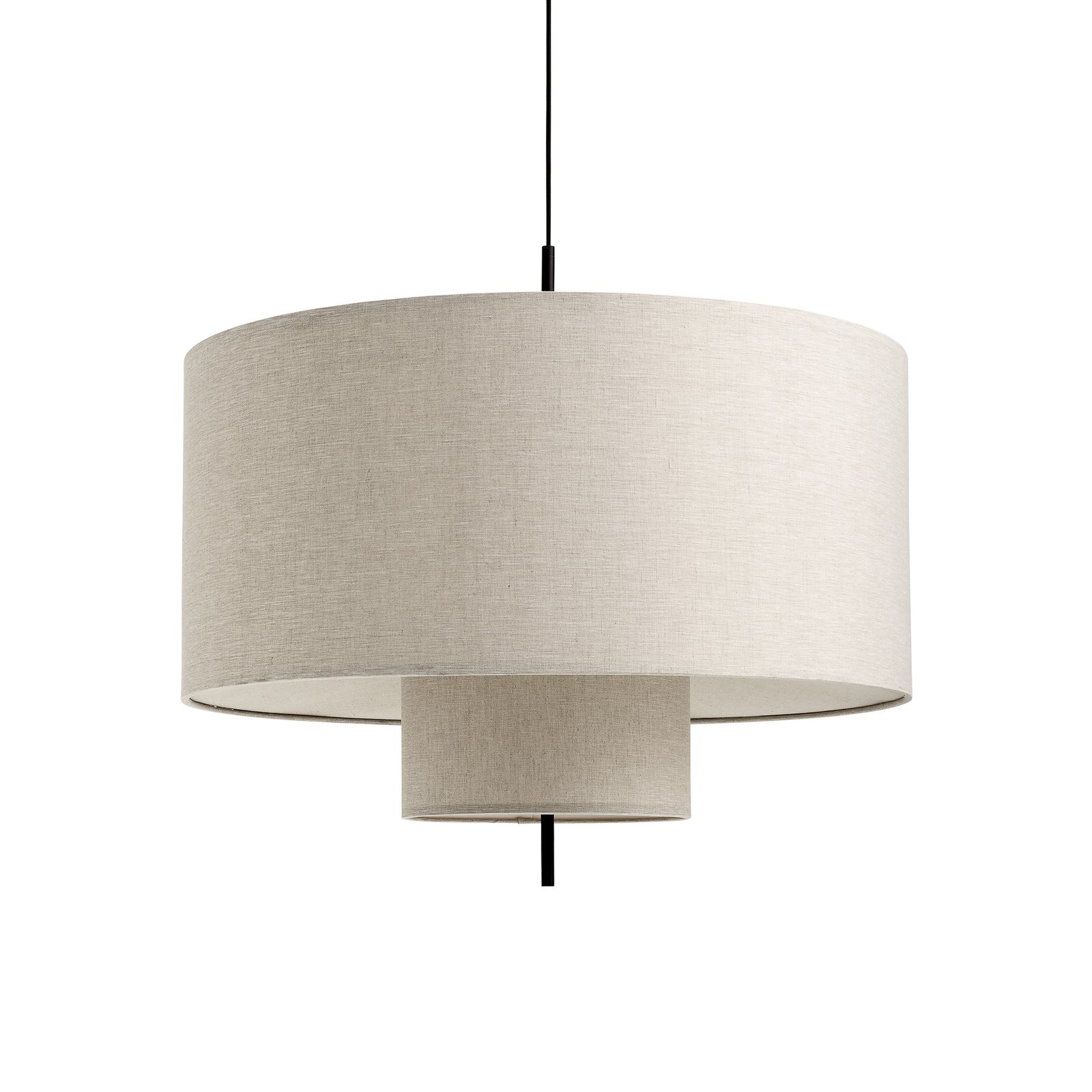 Margin Pendelleuchte Beige Canvas Ø70 - New Works