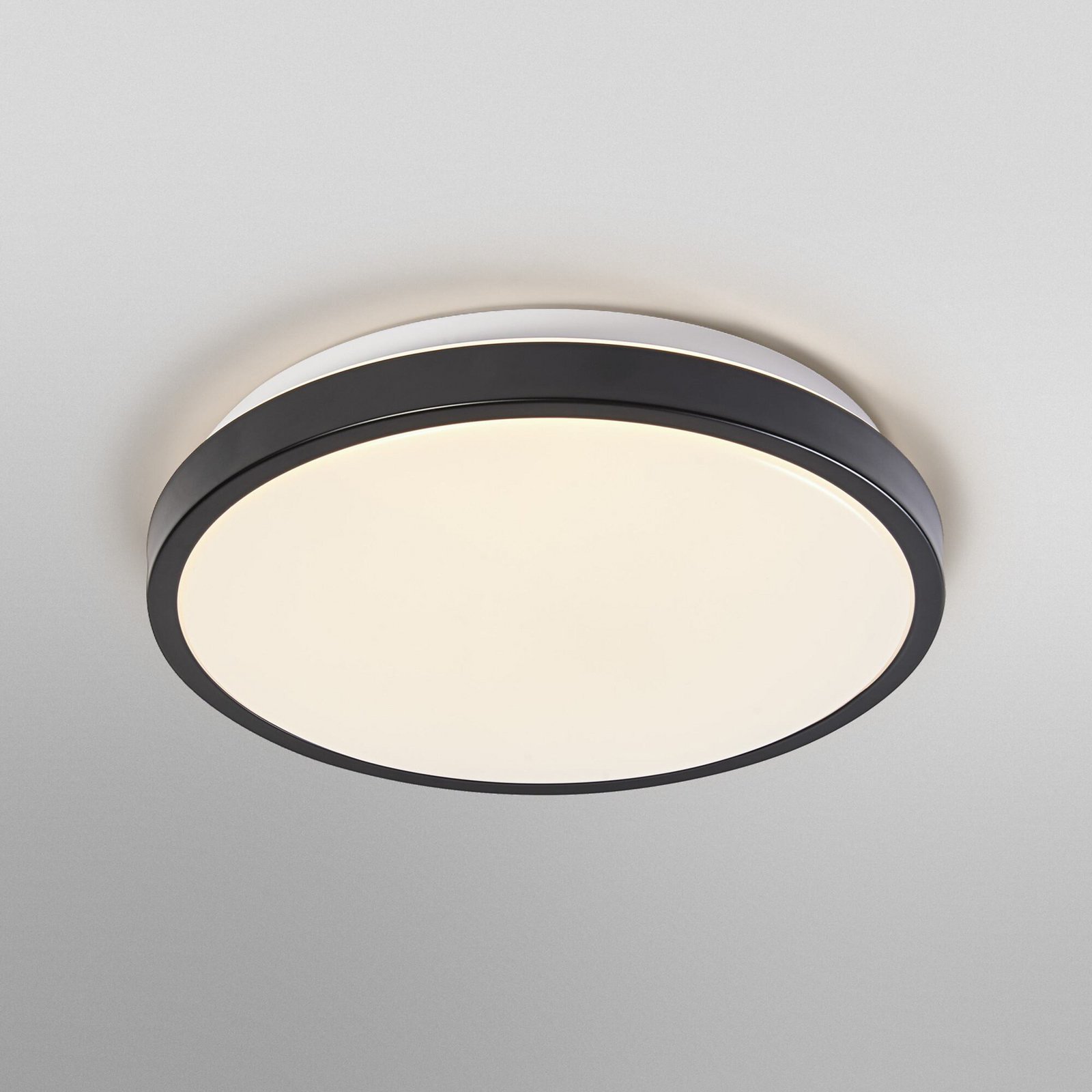 OSRAM LED-Deckenlampe ORBIS LONDON, schwarz, Ø 28 cm, Metall